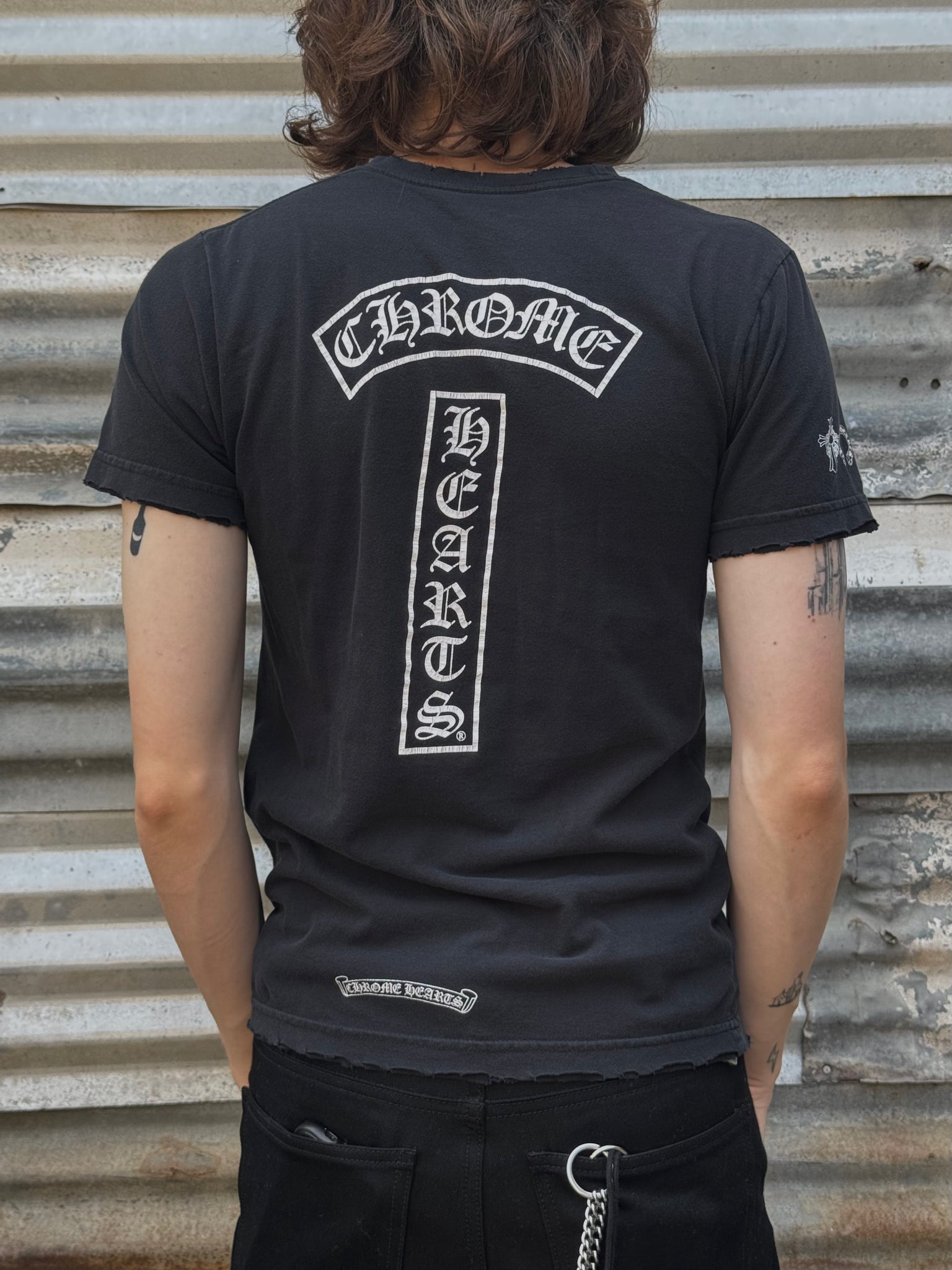 2000S CHROME HEARTS LOGO TEE