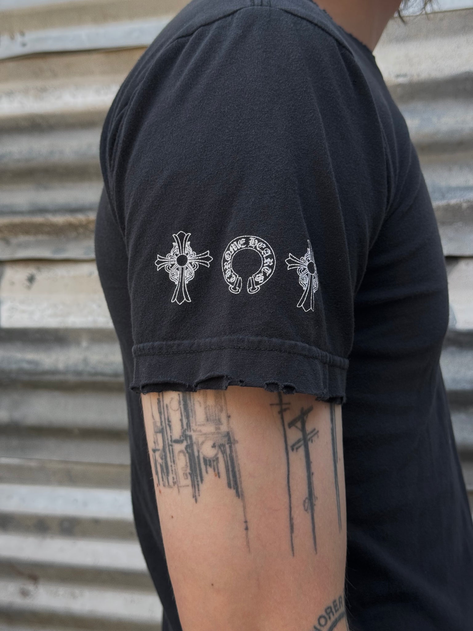 2000S CHROME HEARTS LOGO TEE