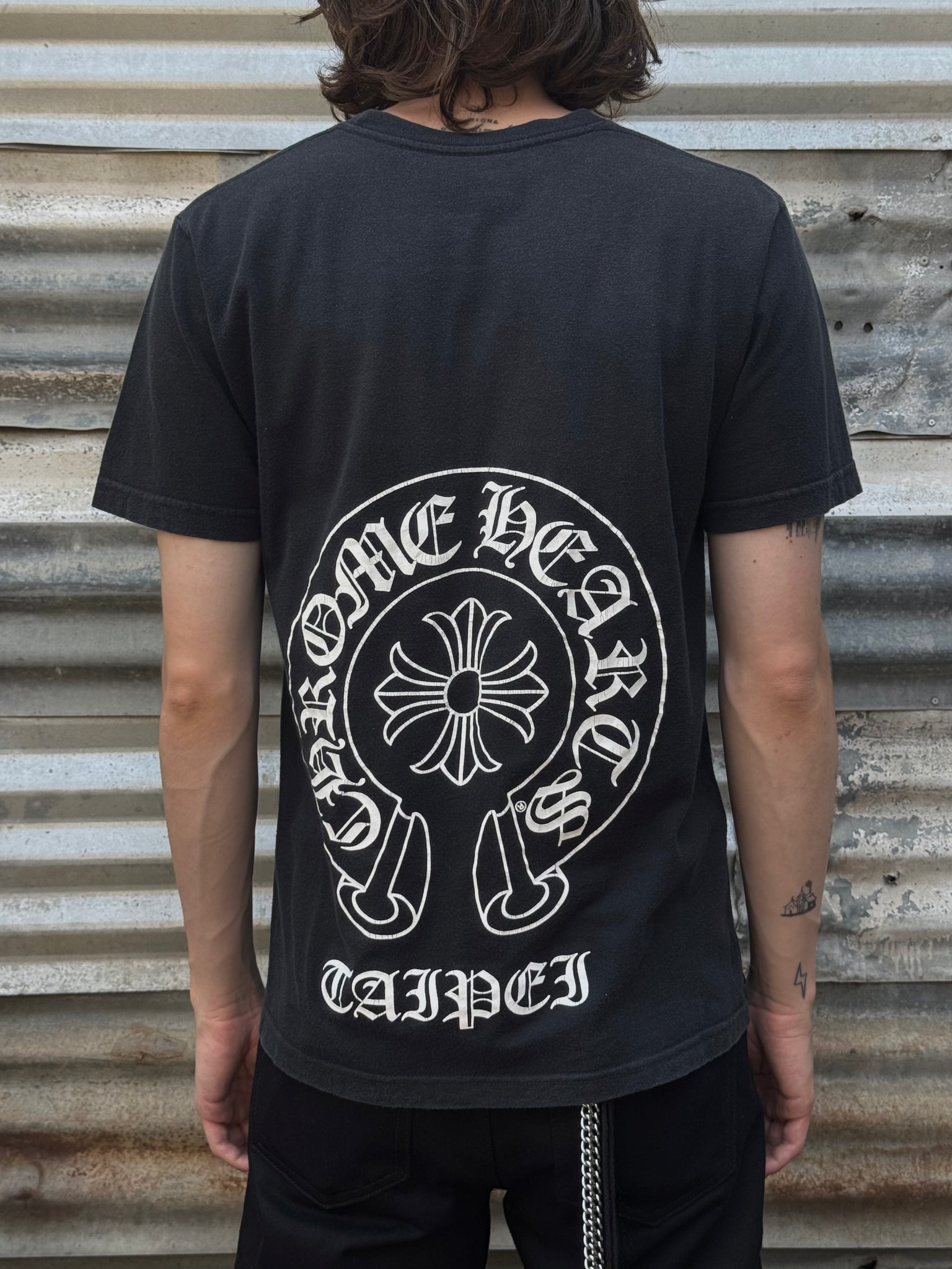 2000S CHROME HEARTS TAIPEI CITY LOGO TEE