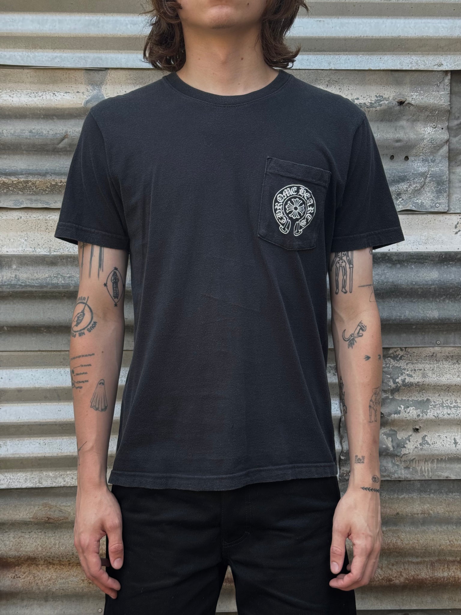 2000S CHROME HEARTS TAIPEI CITY LOGO TEE