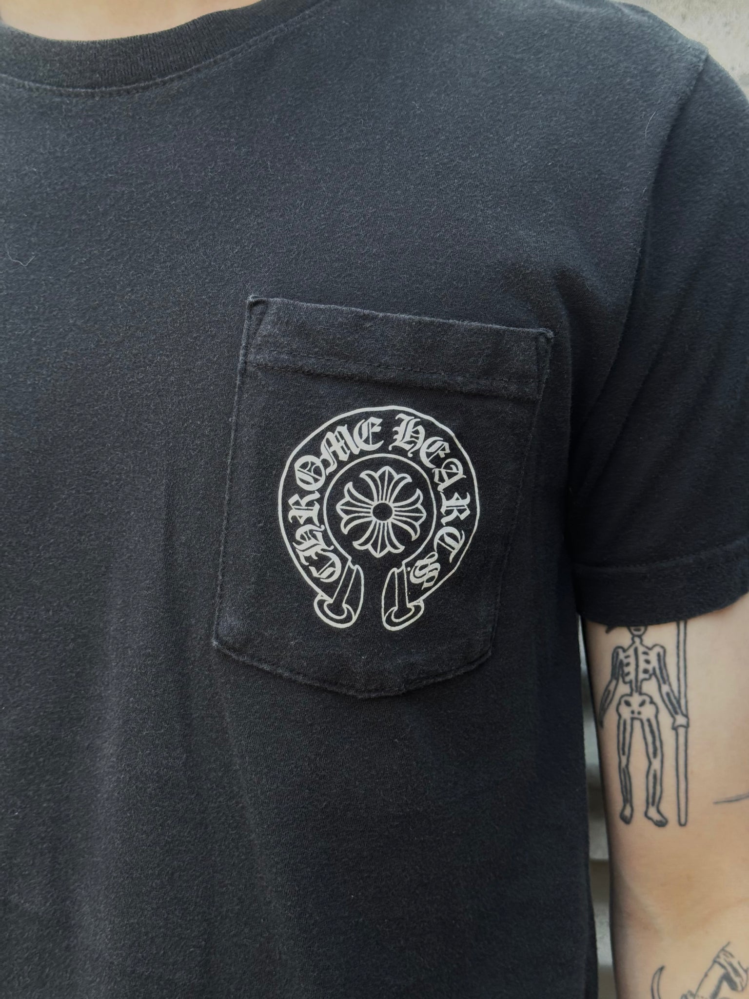 2000S CHROME HEARTS TAIPEI CITY LOGO TEE