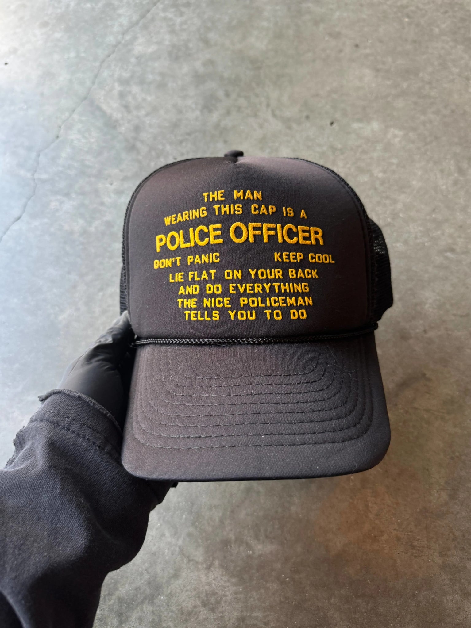 1990S POLICE OFFICER HAT