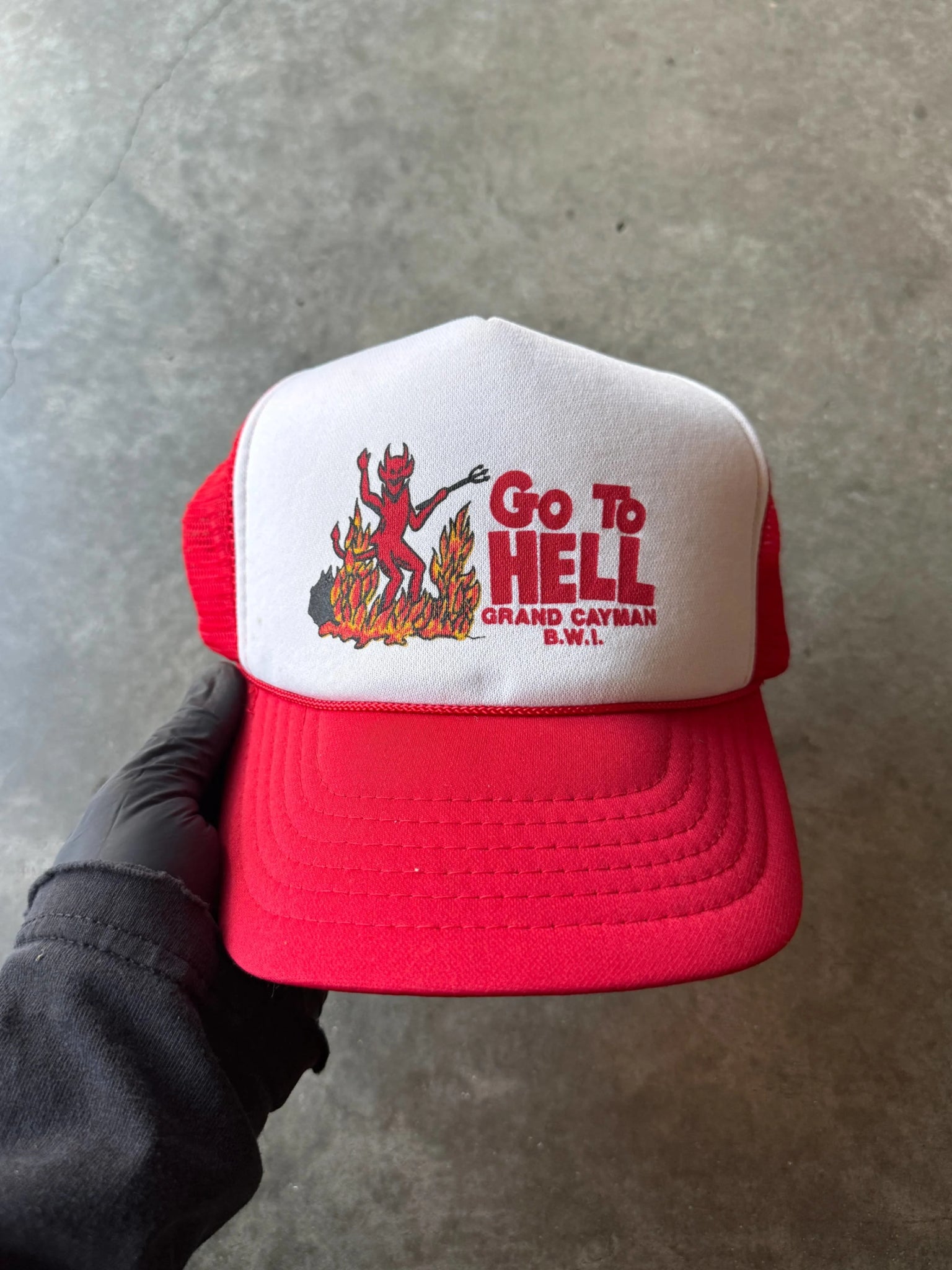 1990S GO TO HELL HAT