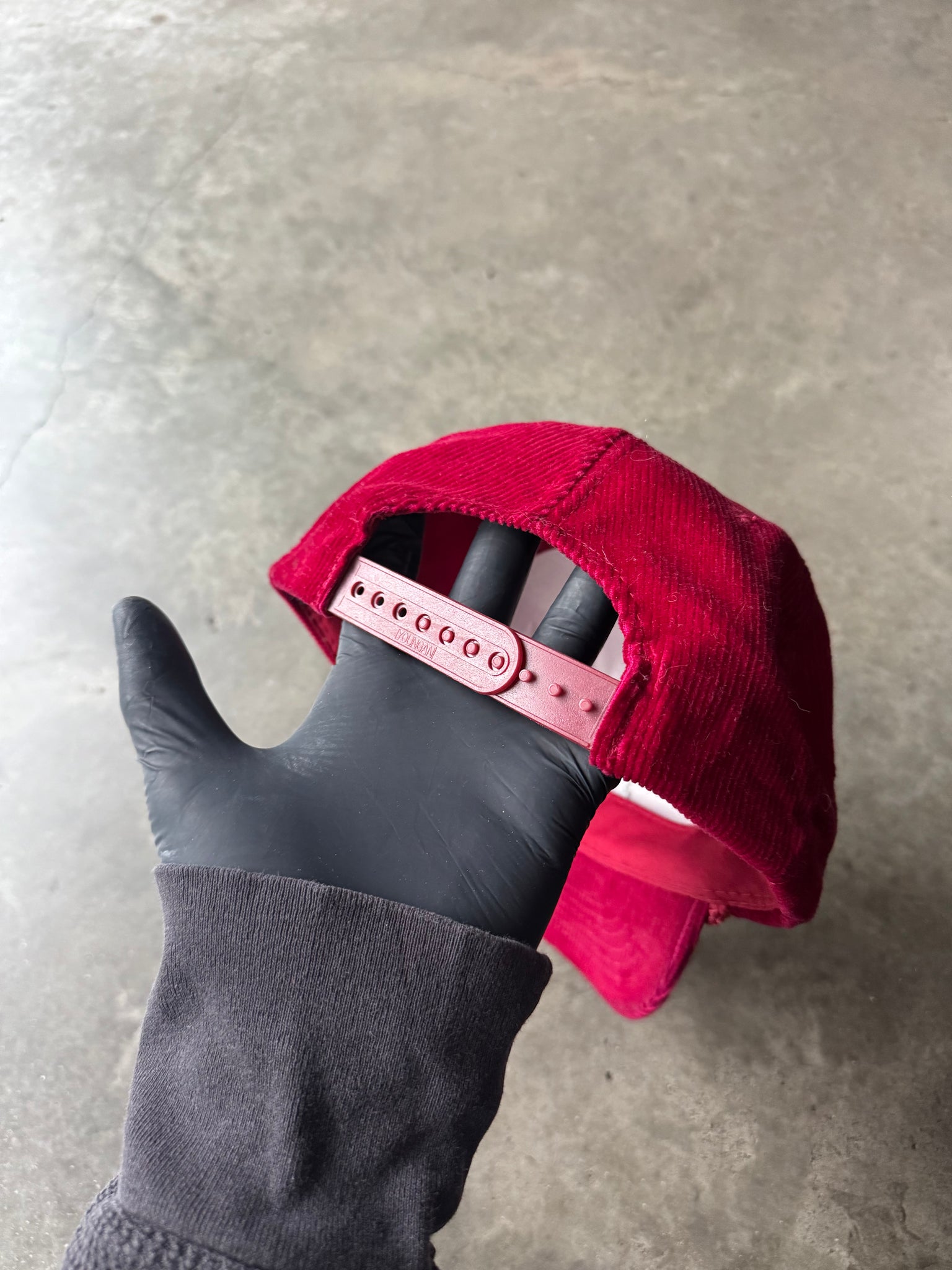1990S CORDUROY WORK SITE HAT
