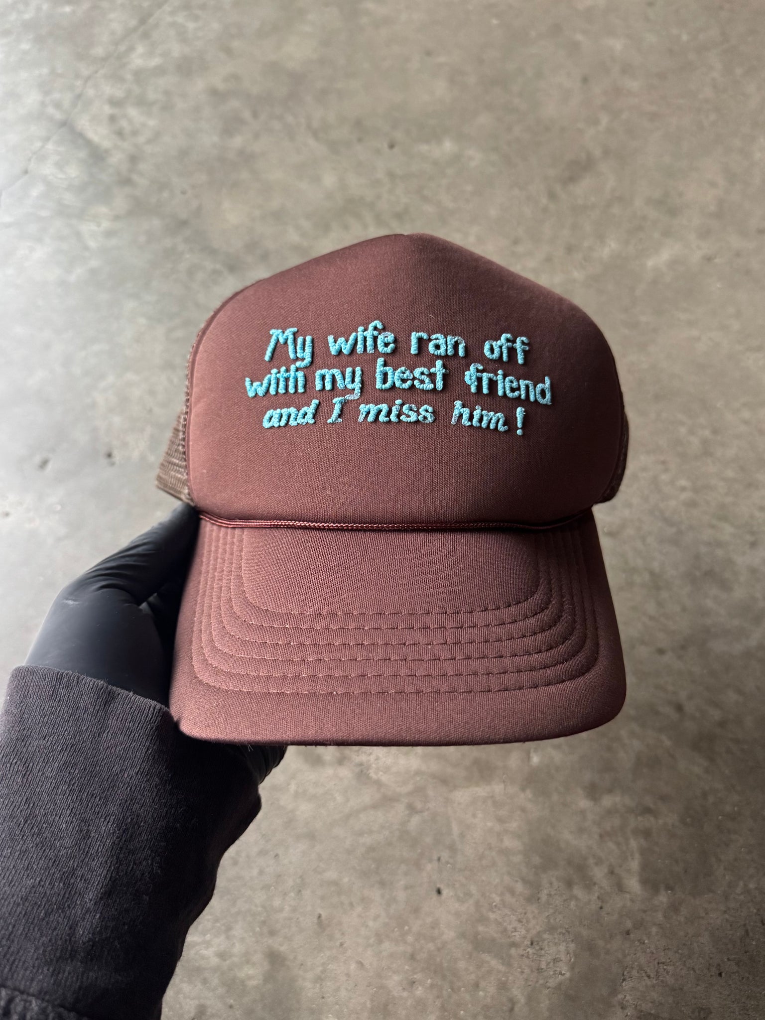 1990S MY WIFE RAN OFF HAT