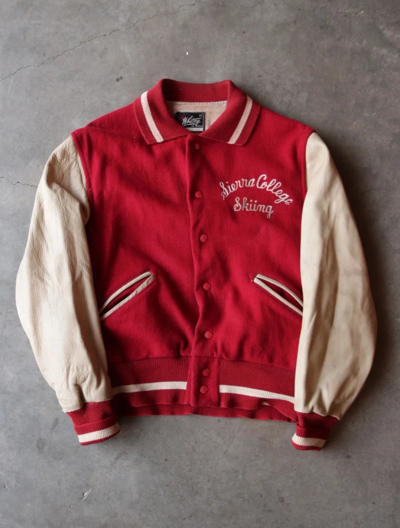 1980S SKIING VARSITY JACKET