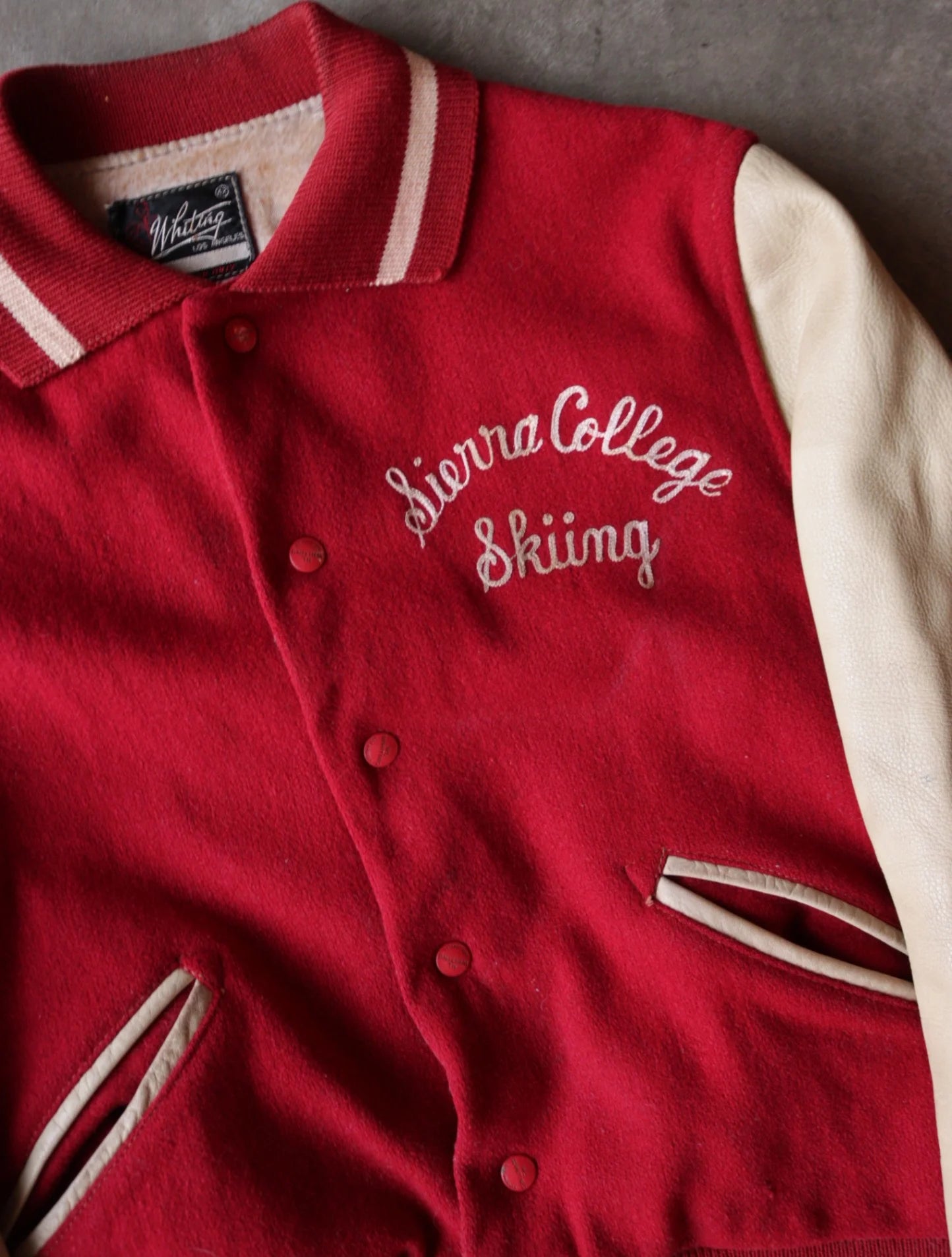 1980S SKIING VARSITY JACKET