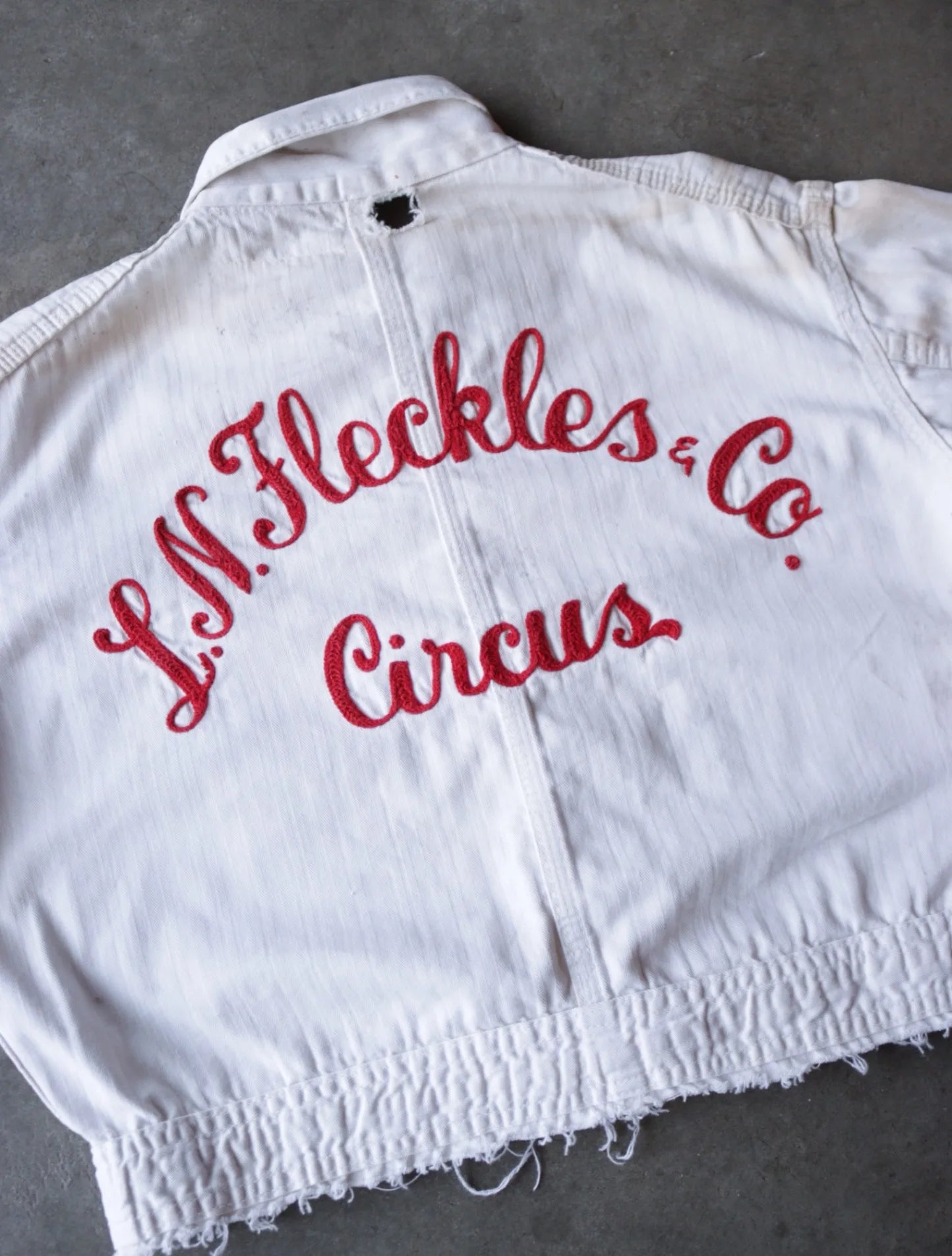 1950S CHAIN STITCH CIRCUS JACKET