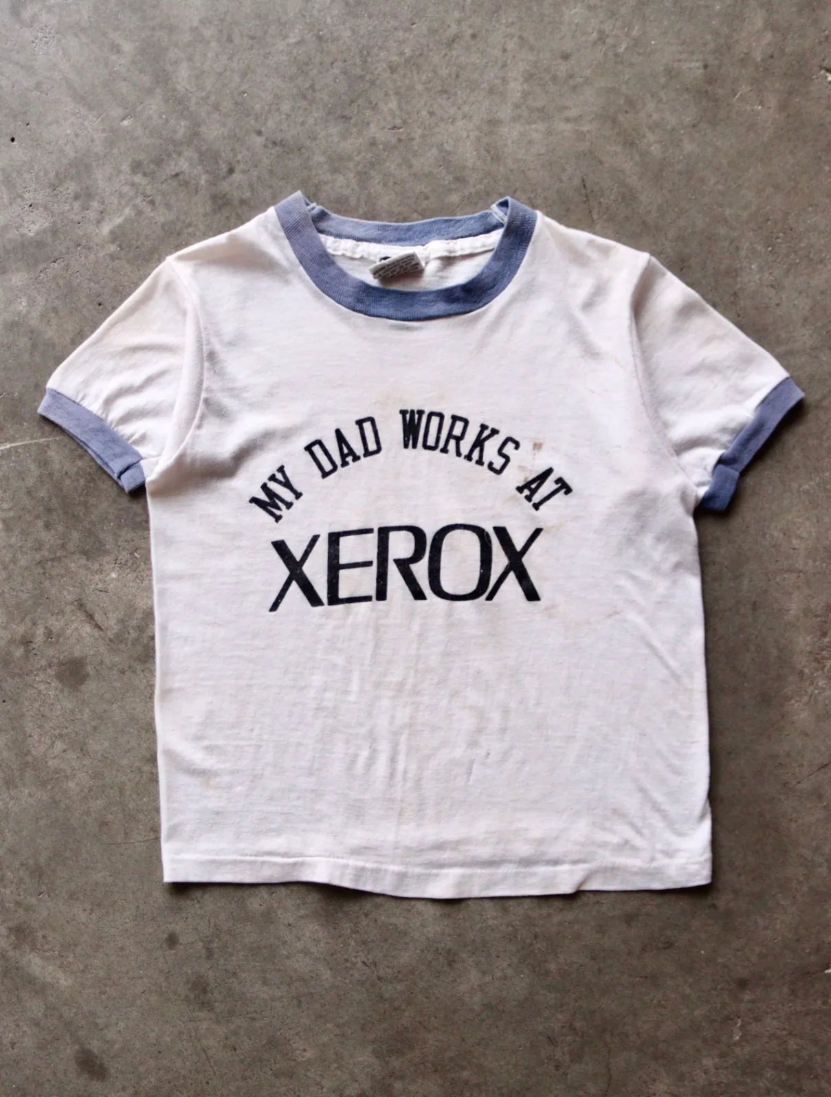 1980S XEROX RINGER TEE