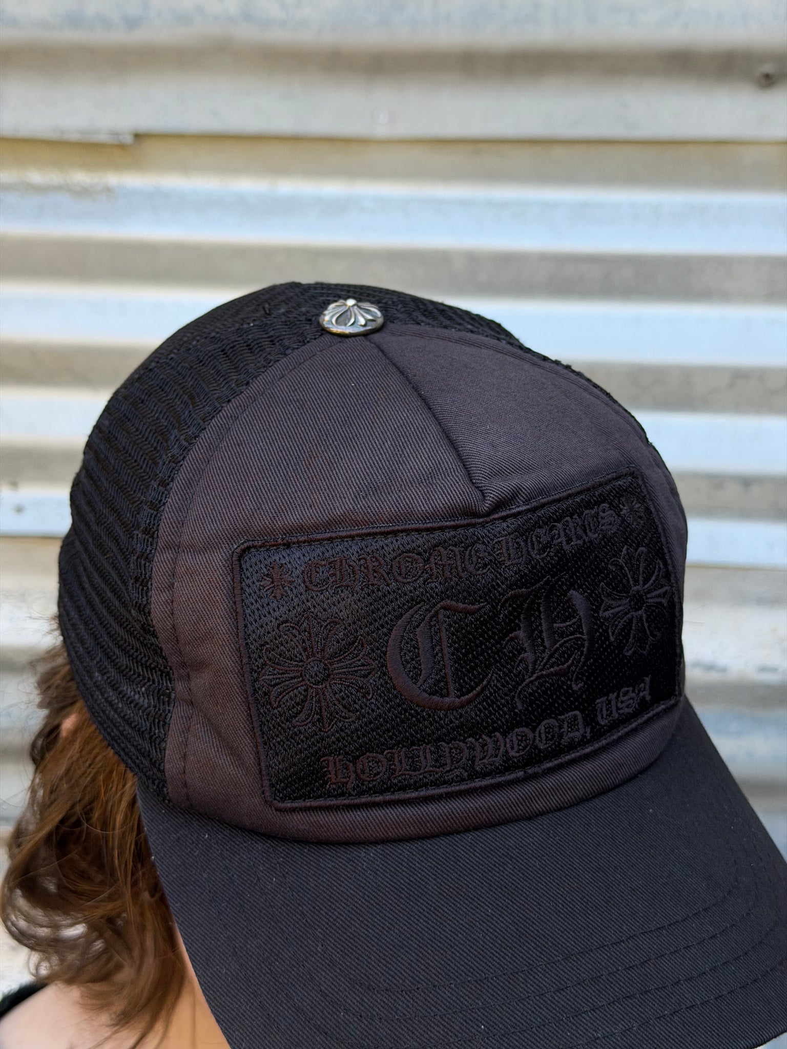 2000S CHROME HEARTS CHOCOLATE HAT