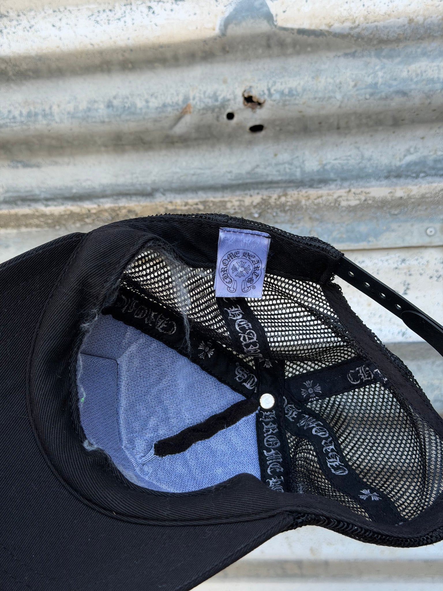 2000S CHROME HEARTS CHOCOLATE HAT