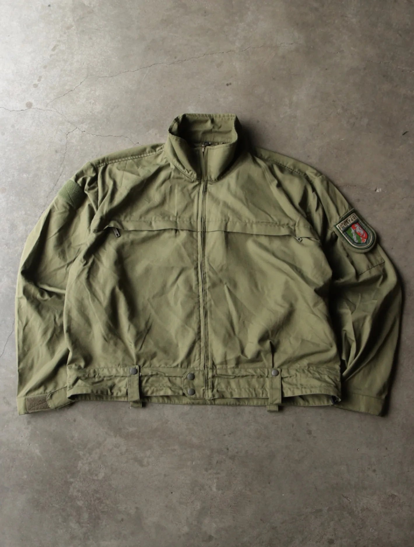 1990S GERMAN POLIZEI GREEN WORK JACKET