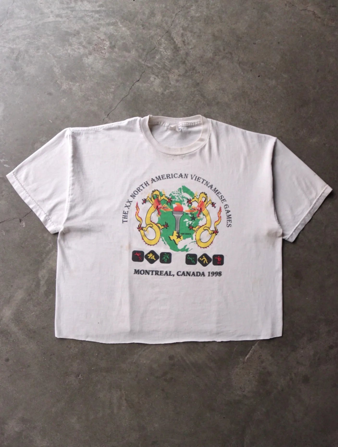 1990S AMERICAN VIETNAMESE GAMES TEE