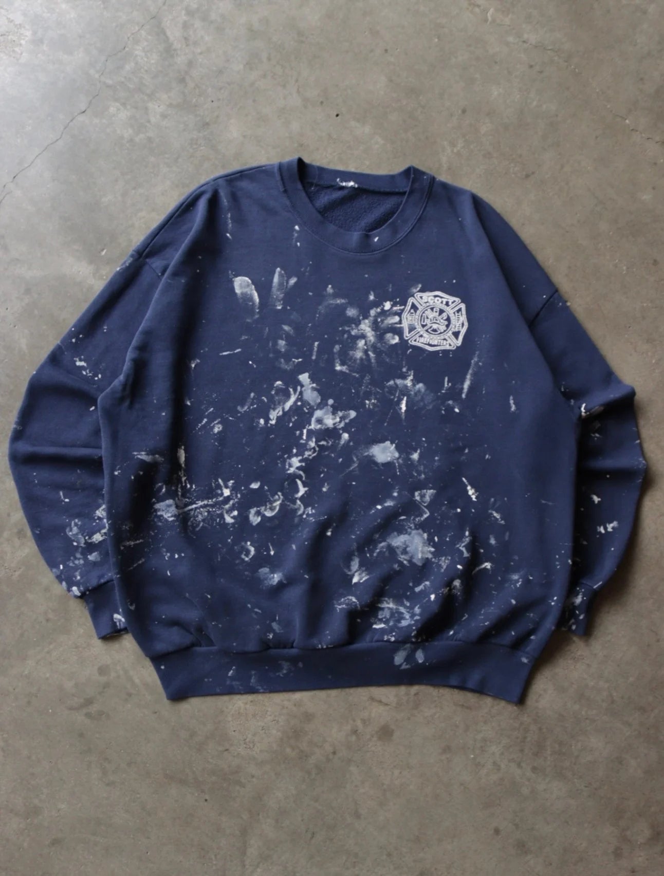 1990S PAINTER BLUE SWEATSHIRT