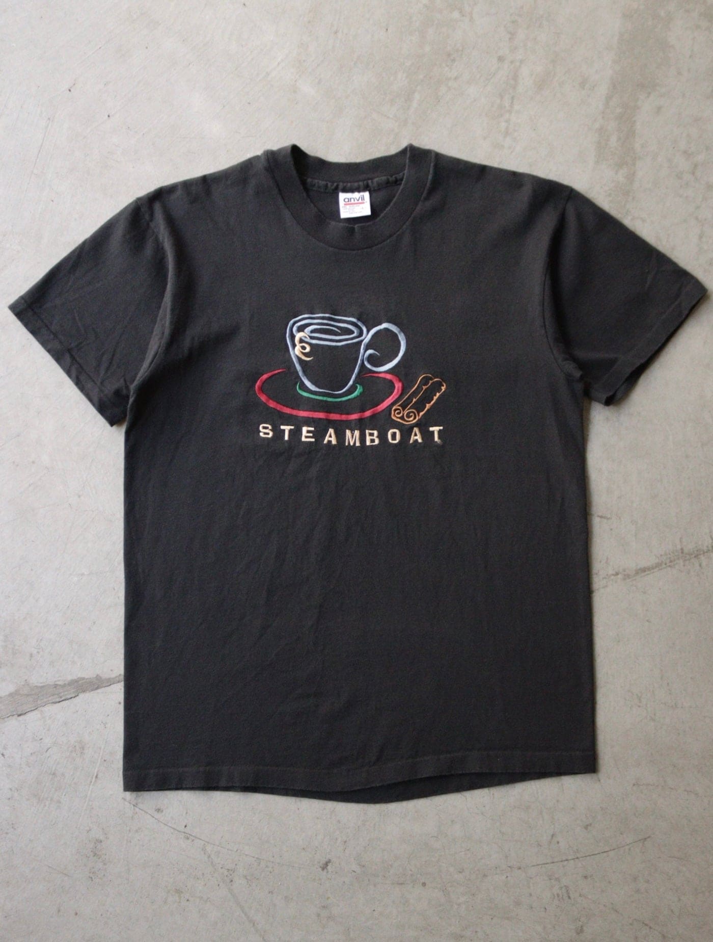 1990S COFFEE EMBROIDERED TEE
