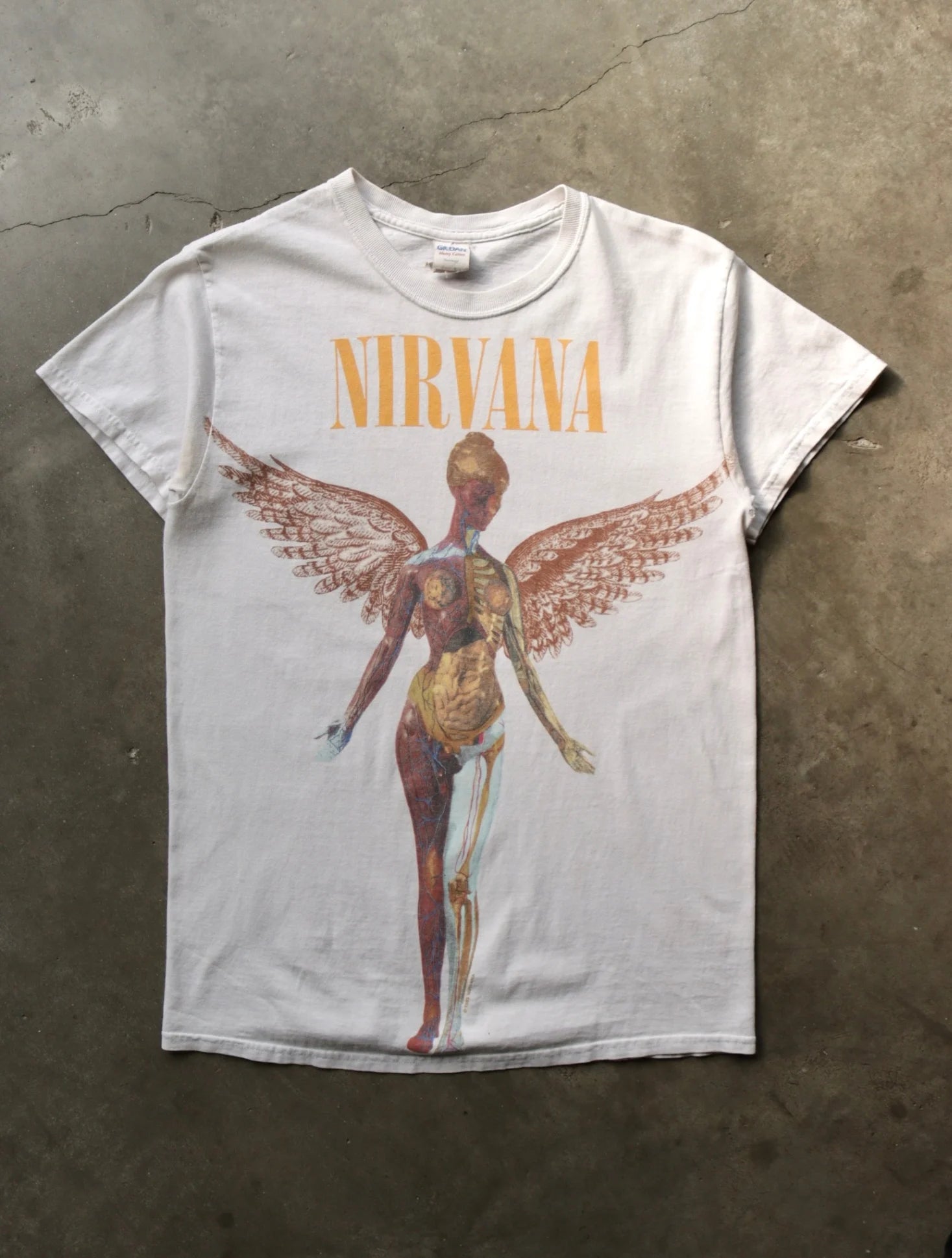 2010S NIRVANA UTERO BAND TEE