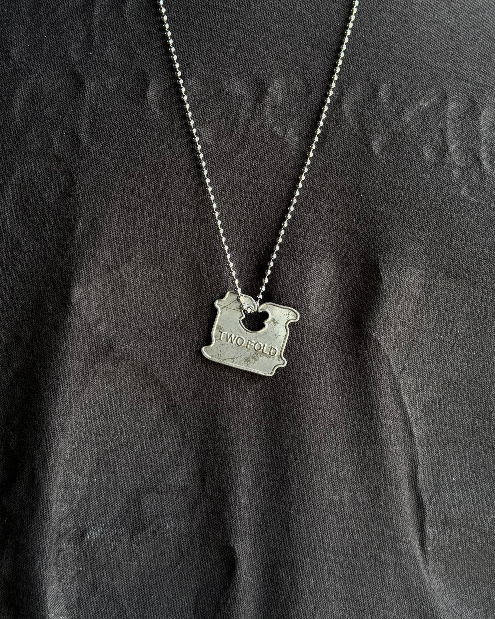 TWO FOLD METAL CHARMS