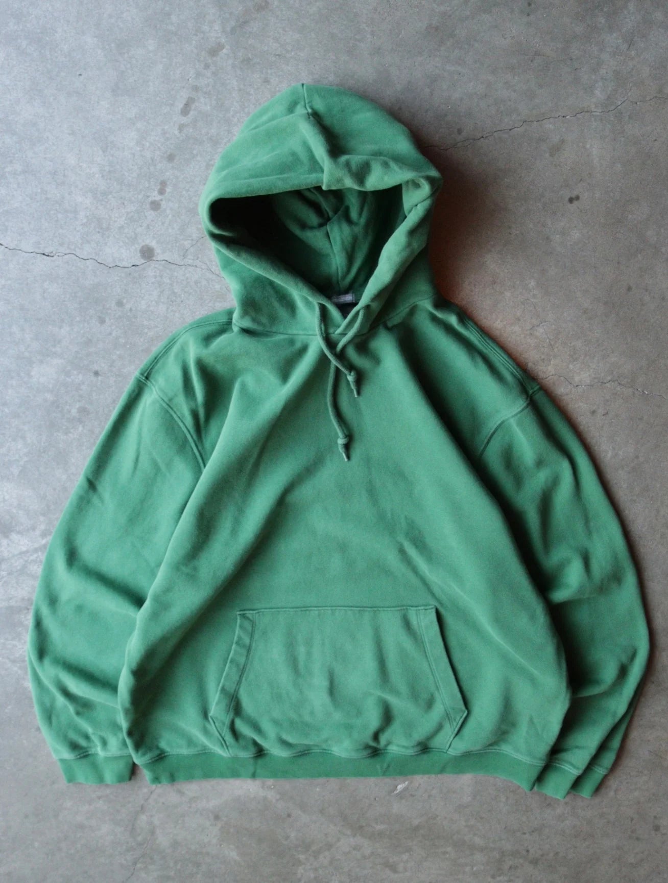 2000S GREEN HOODED SWEATSHIRT