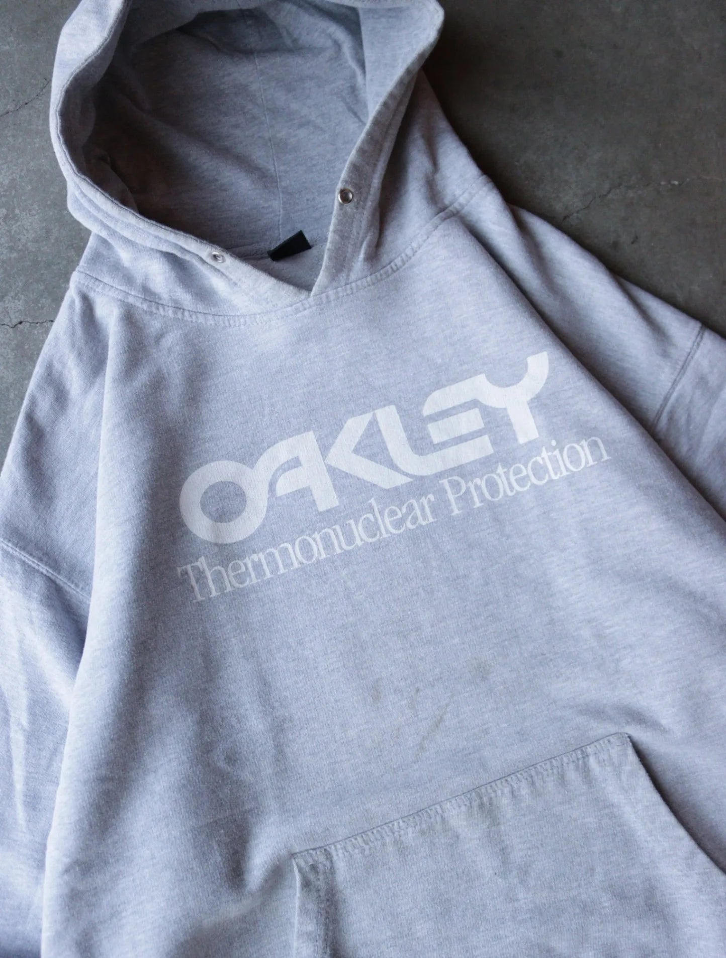 トップス 00s OAKLEY Logo Hoodie 2000S OAKLEY HOODED SWEATSHIRT – TWO FOLD