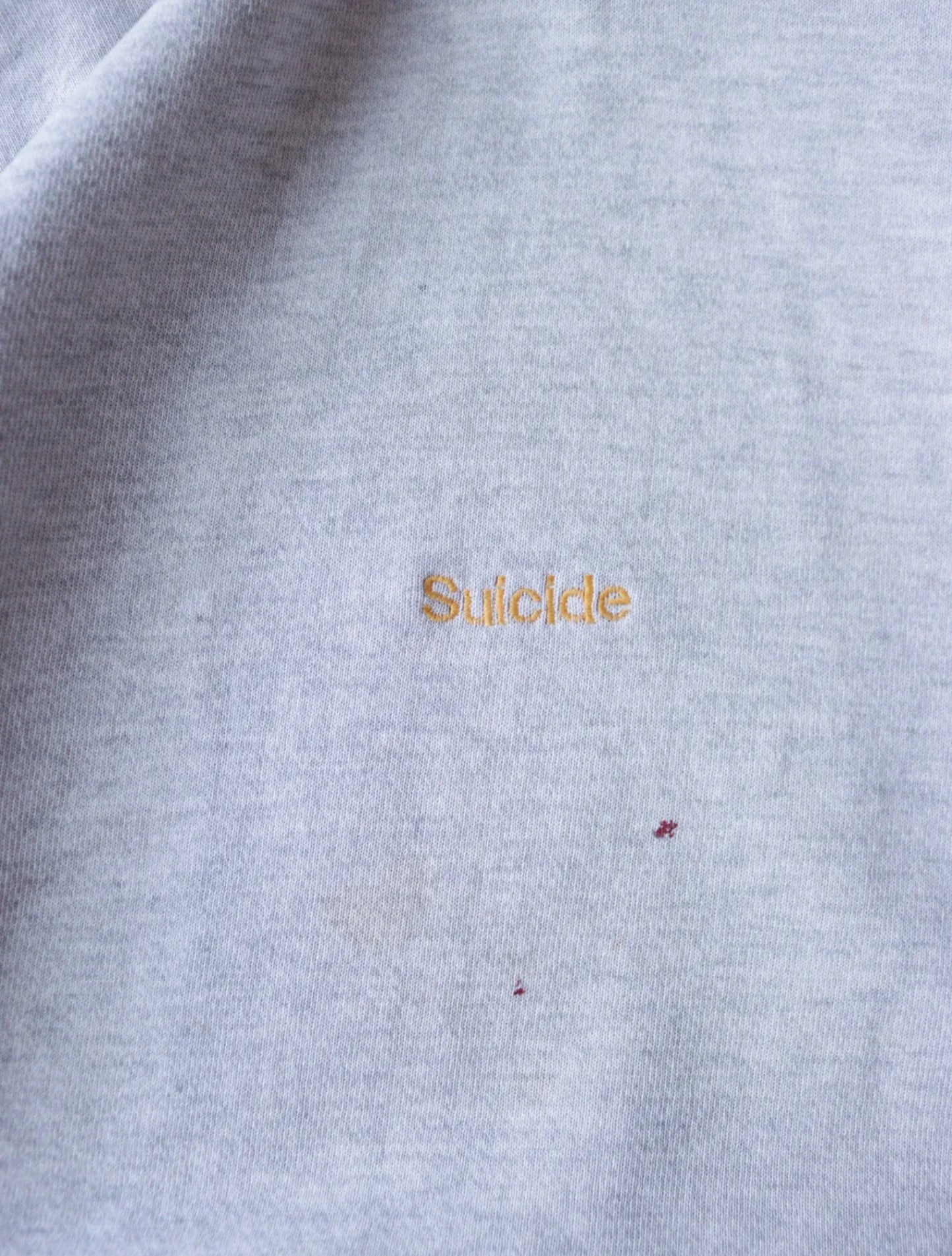 1990S SUICIDE HOODED SWEATSHIRT