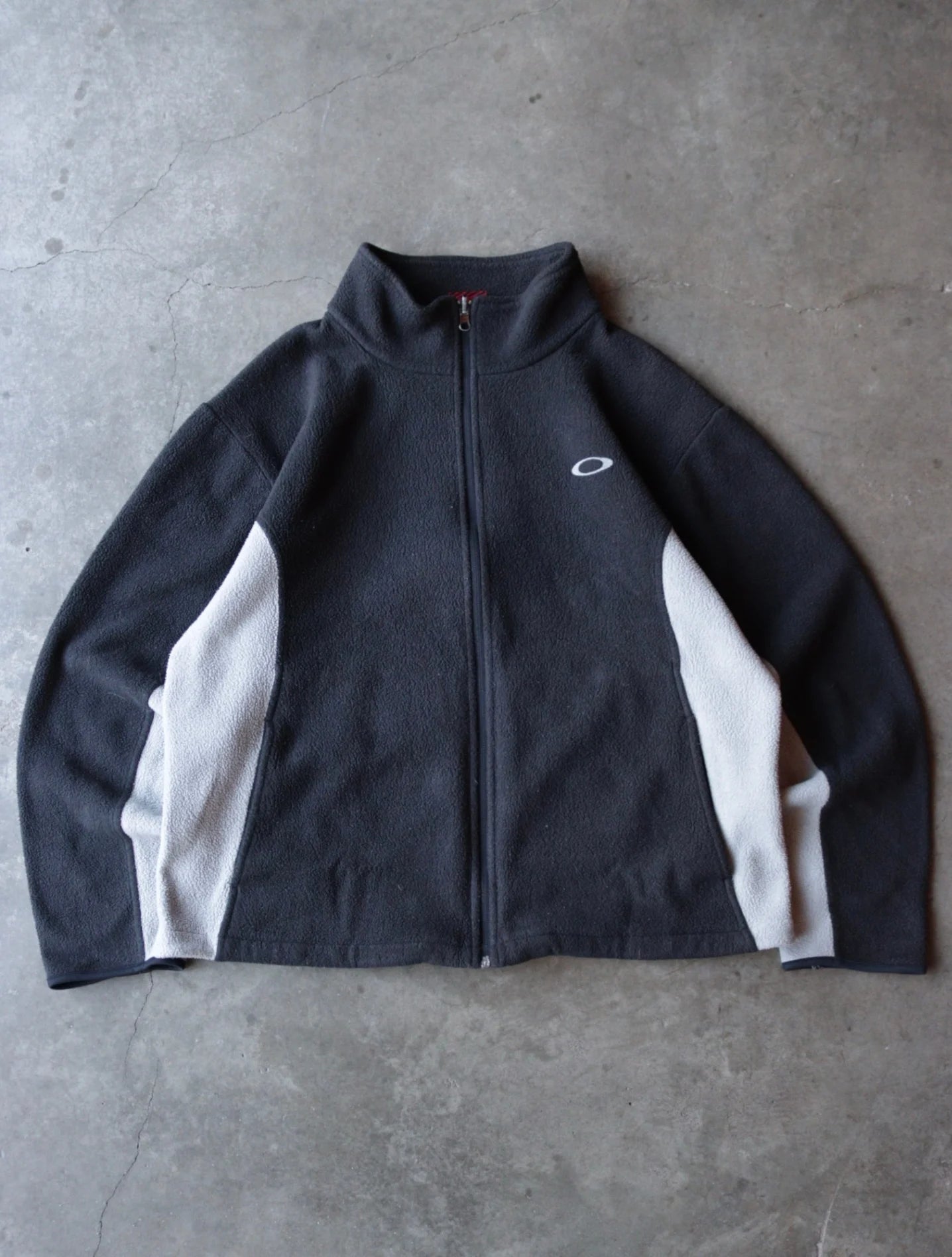 2000S OAKLEY ZIP UP FLEECE JACKET