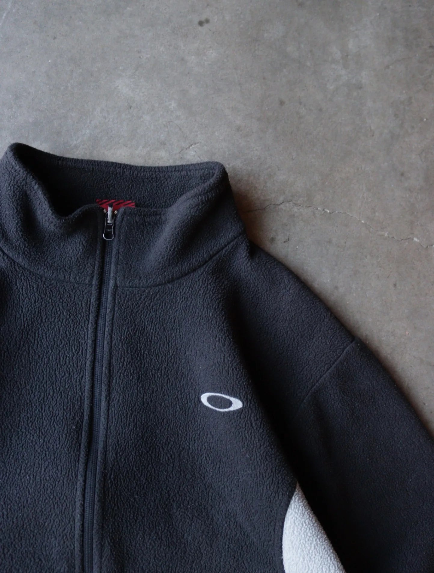 2000S OAKLEY ZIP UP FLEECE JACKET