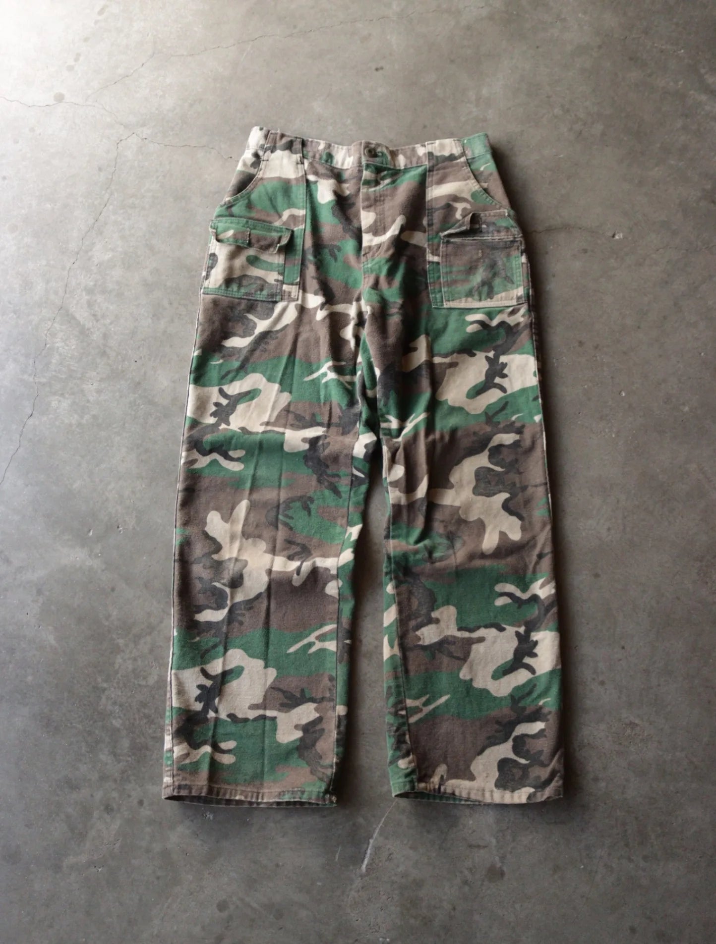 1990S CAMO CARGO PANTS