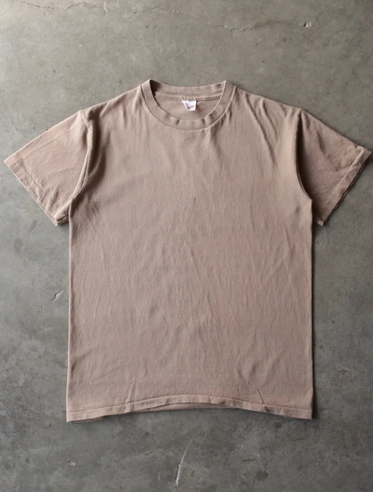 1980S BLANK BROWN TEE