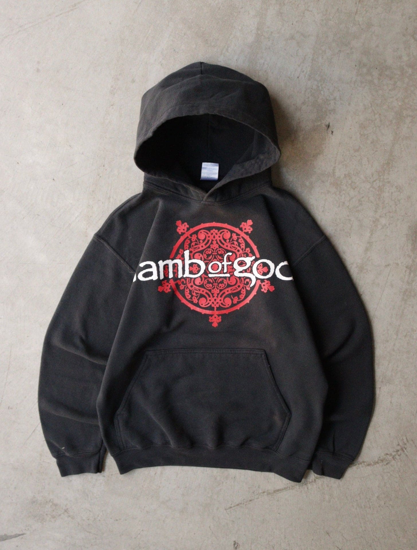 2000S LAMB OF GOD HOODED SWEATSHIRT