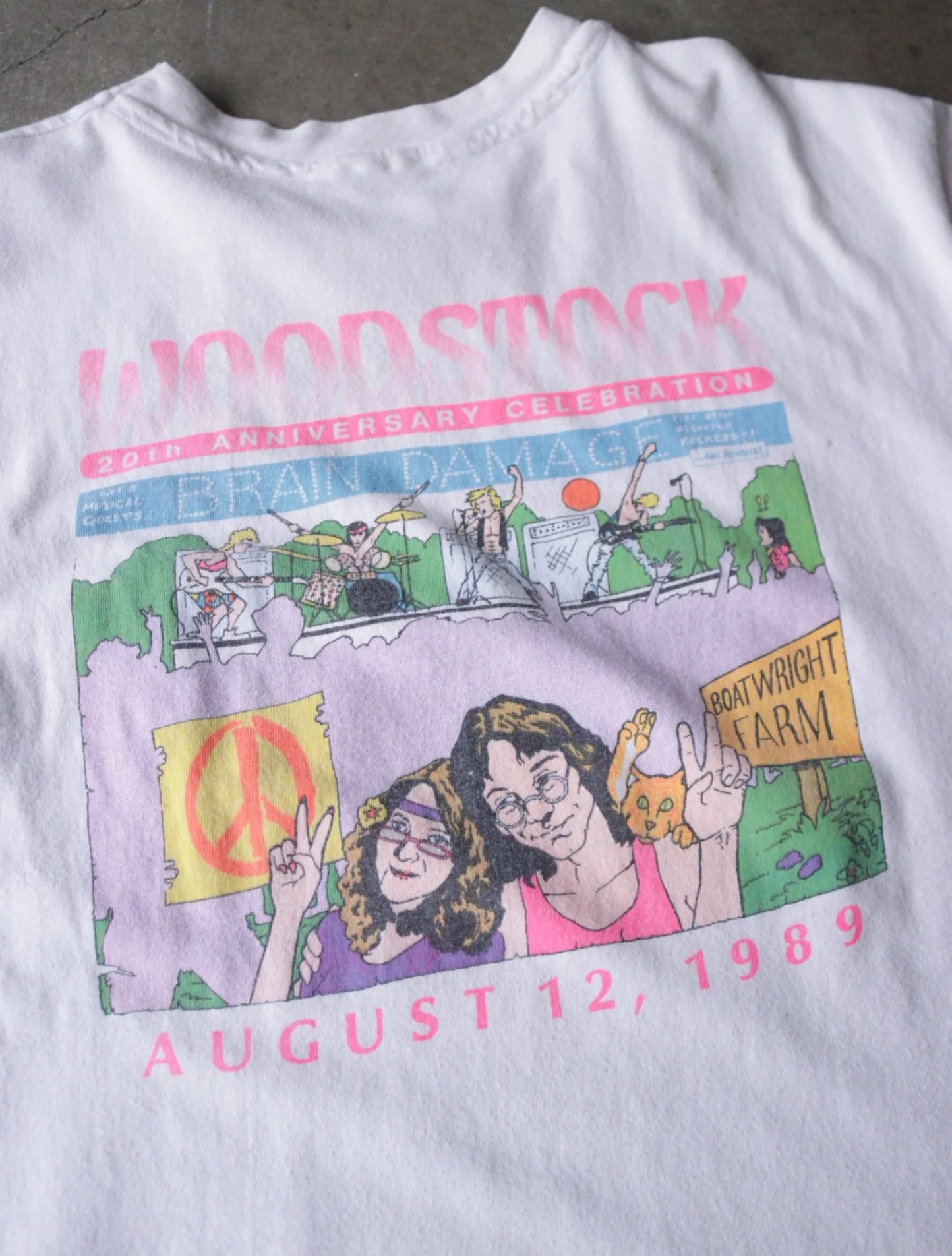 1980S WOODSTOCK TEE