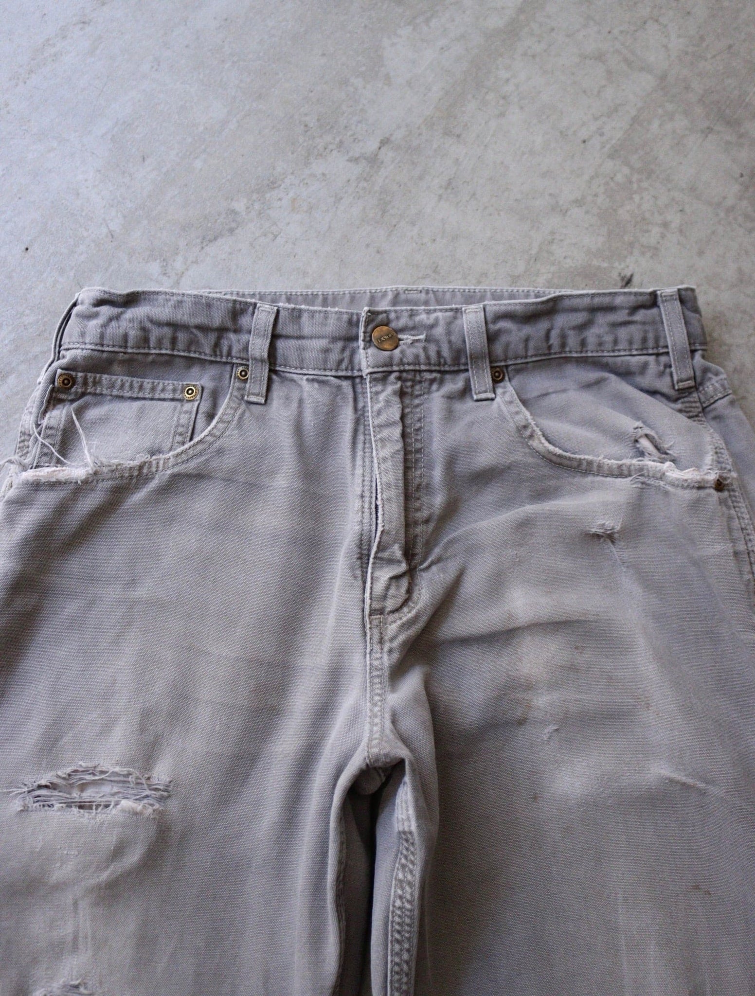 CARHARTT DISTRESSED CARPENTER PANTS