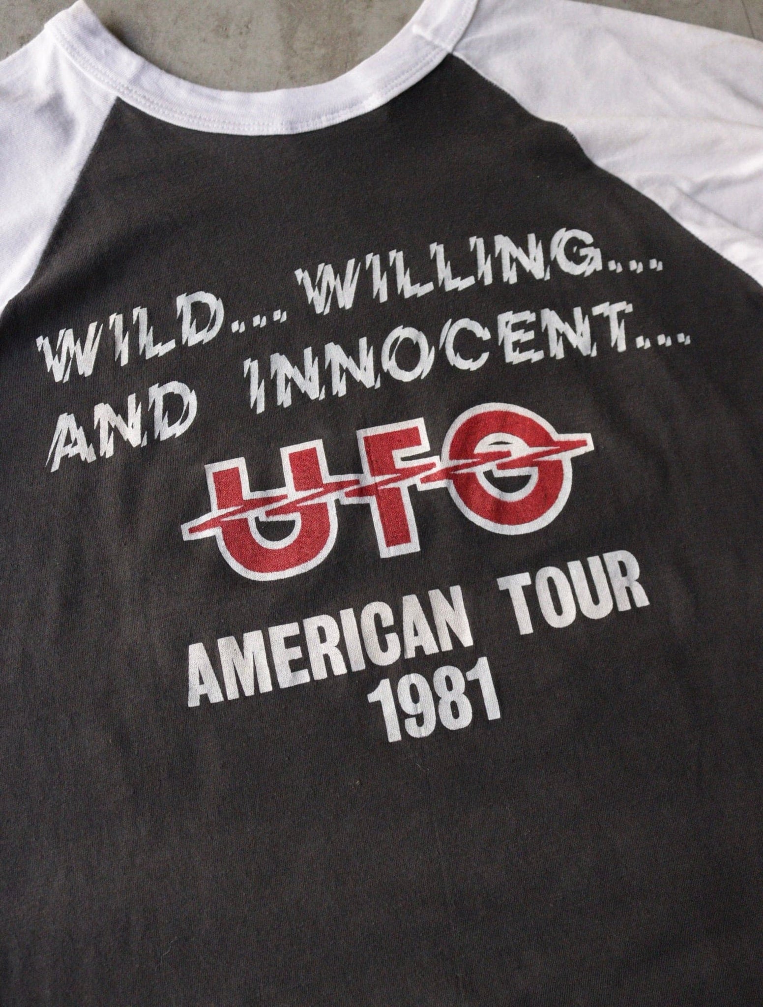 1980S UFO BAND TEE