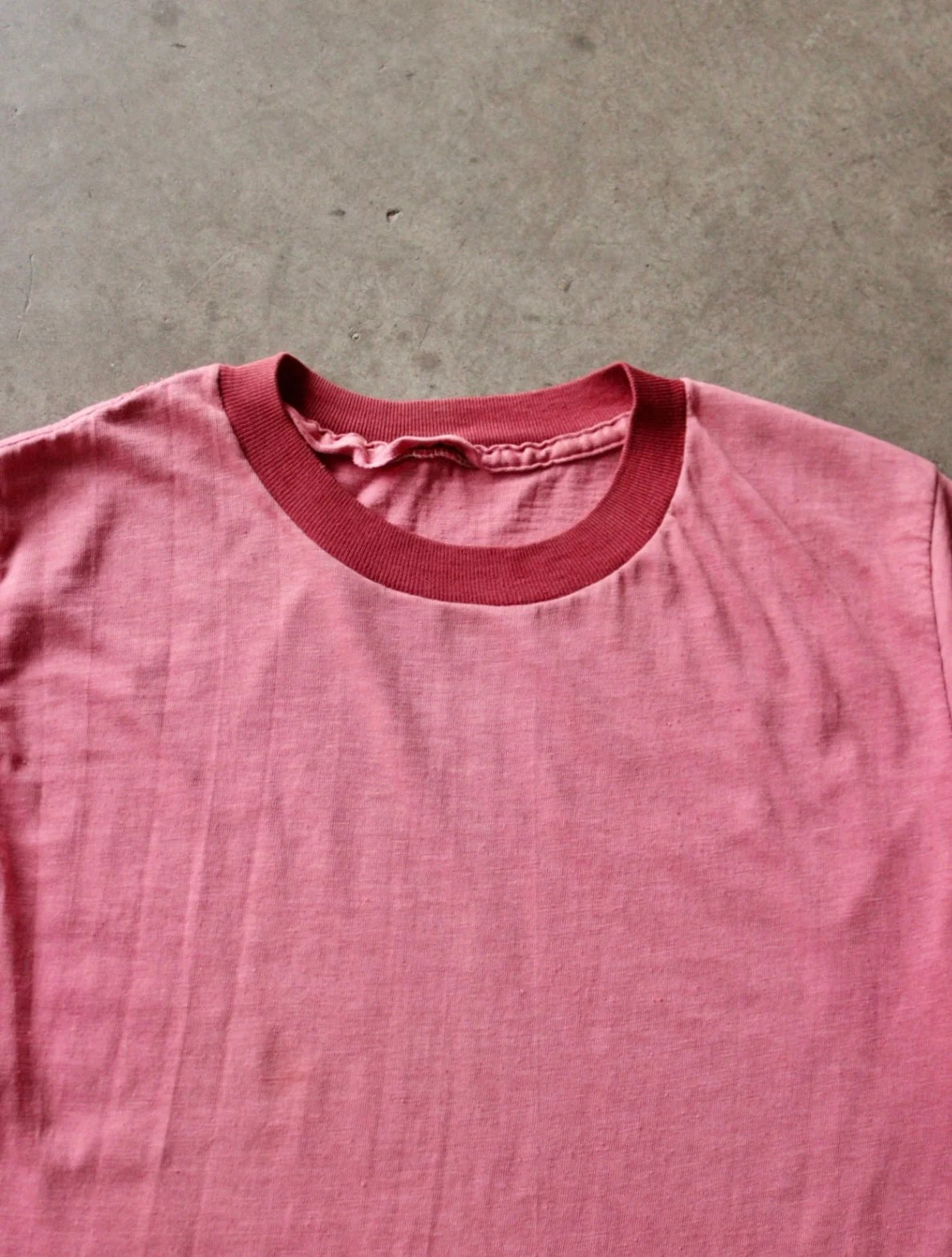 1990S FADED RINGER TEE