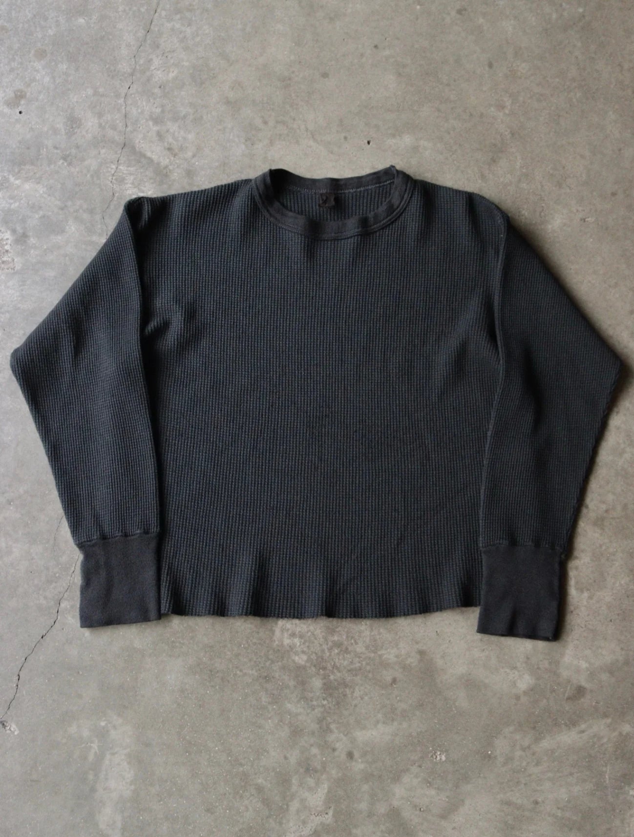1980S OVERDYED THERMAL SHIRT