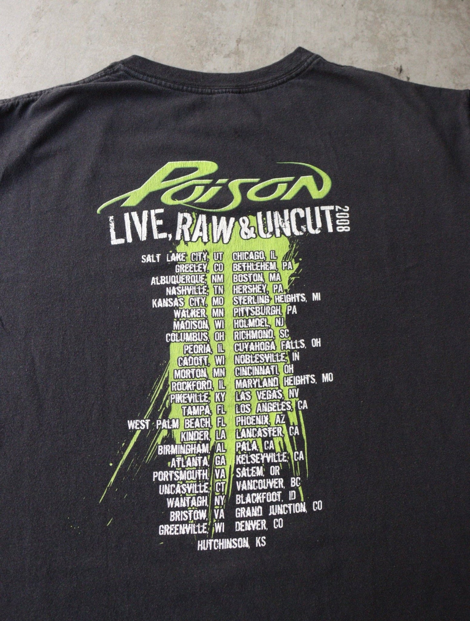 2000S POISON BAND TEE