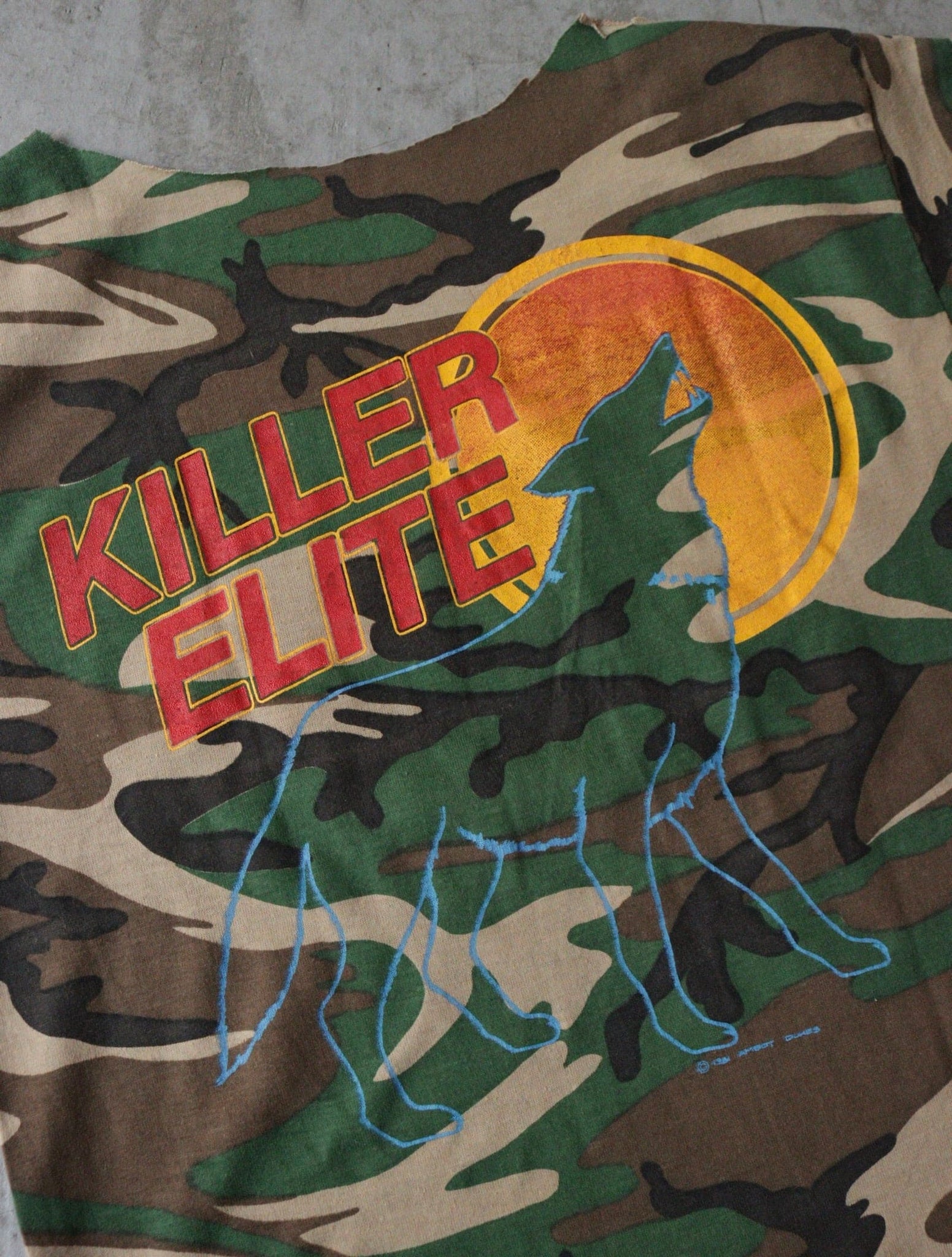 1980S TED NUGENT KILLER ELITE BAND TEE