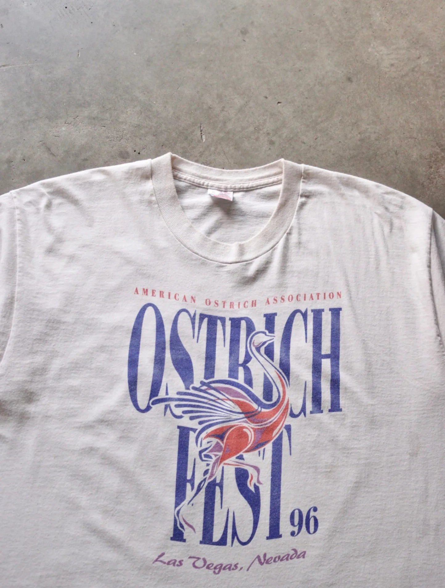 1990S OSTRICH FEST TEE