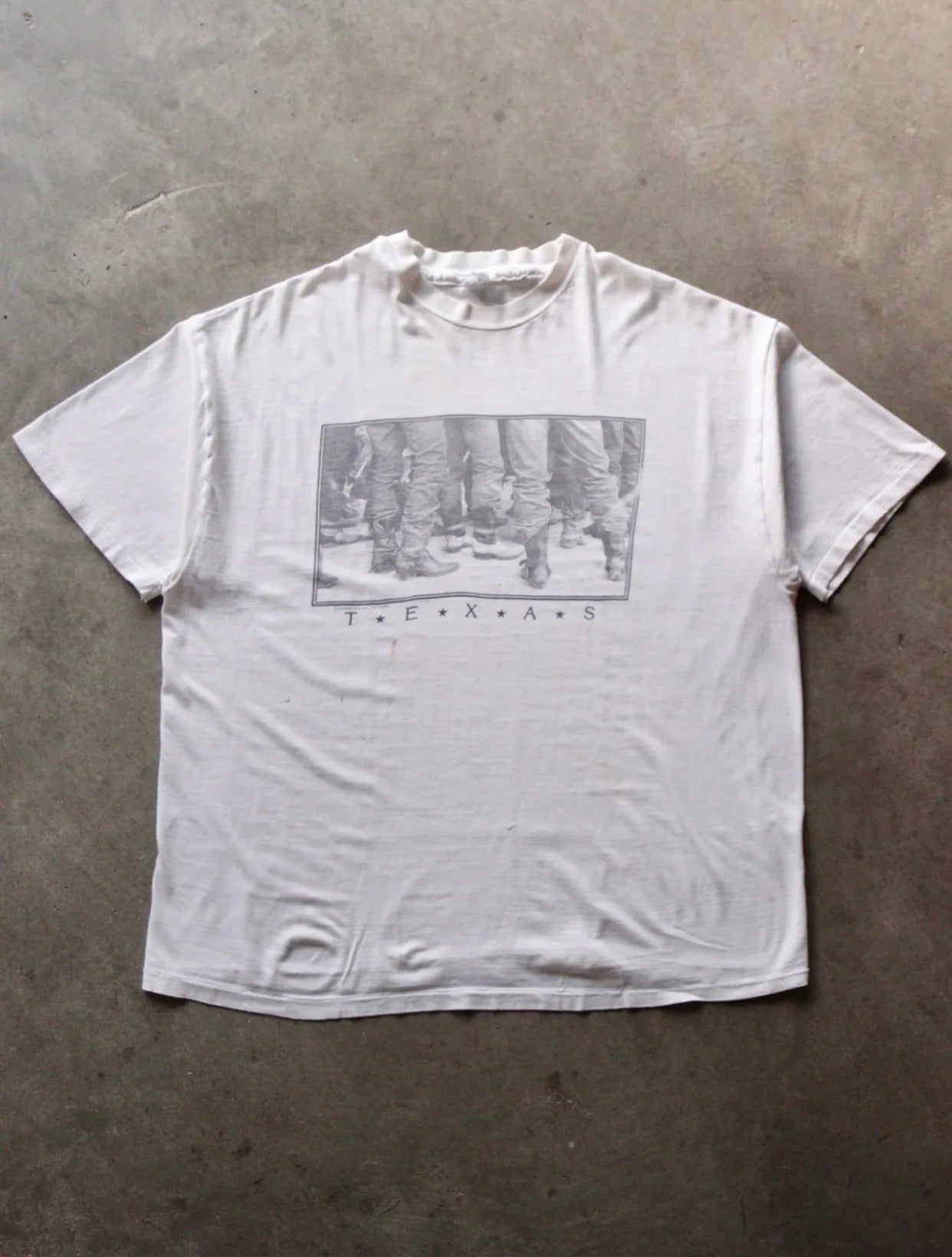 2000S SUNFADED TEXAS TEE