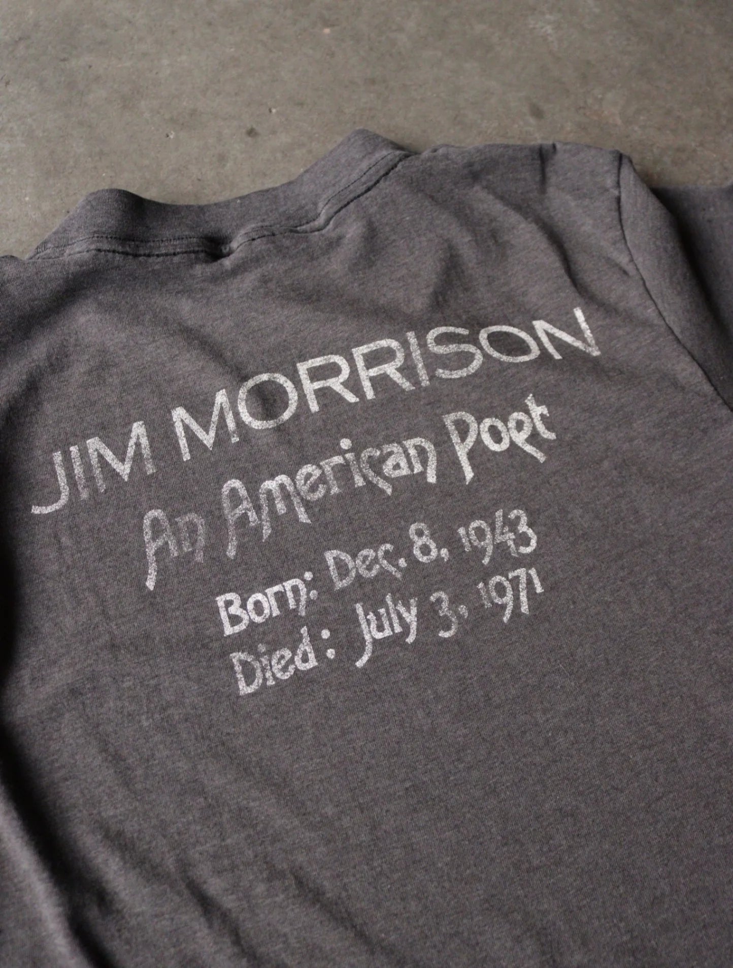 1980S JIM MORRISON BAND TEE