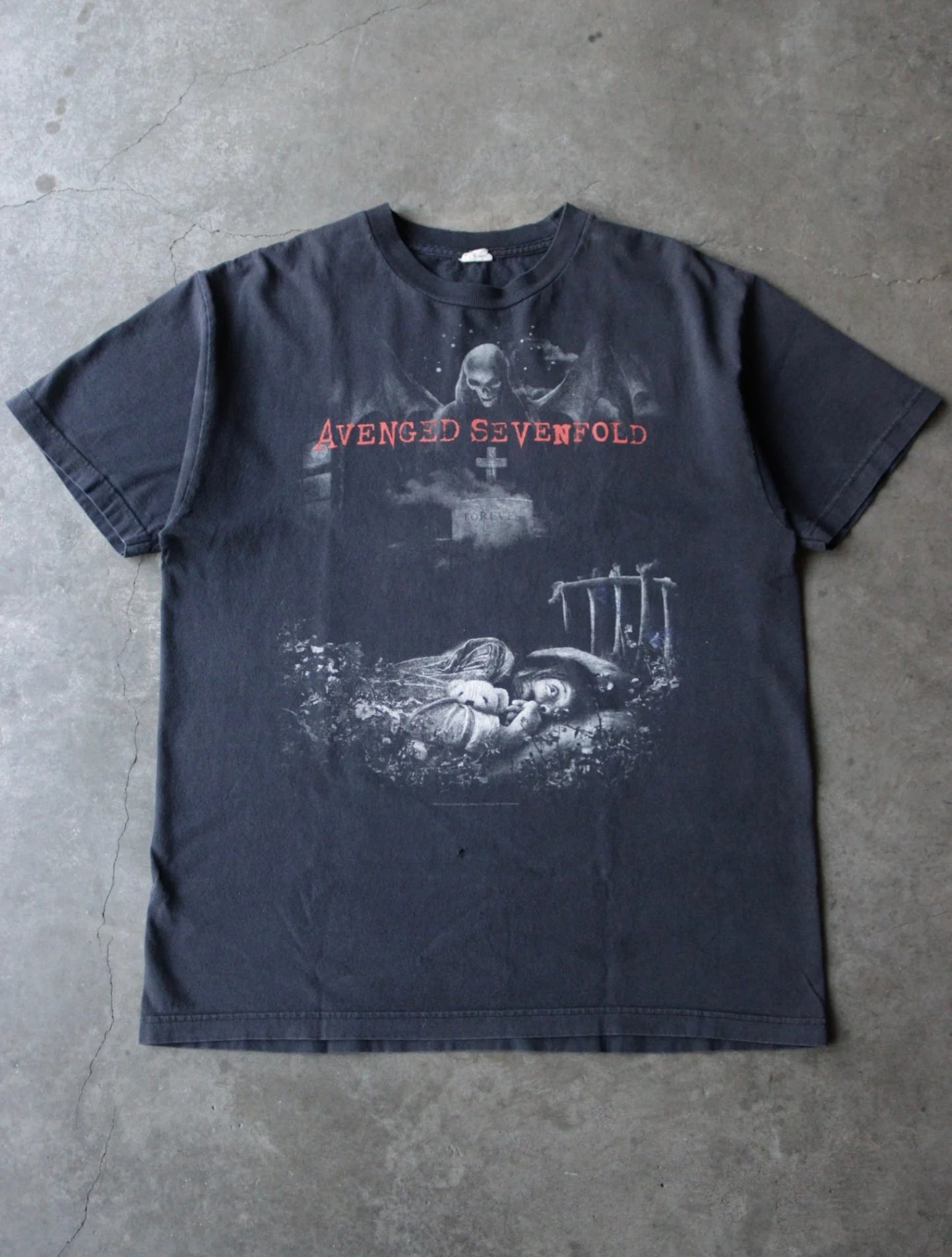 2000S AVENGED SEVENFOLD BAND TEE