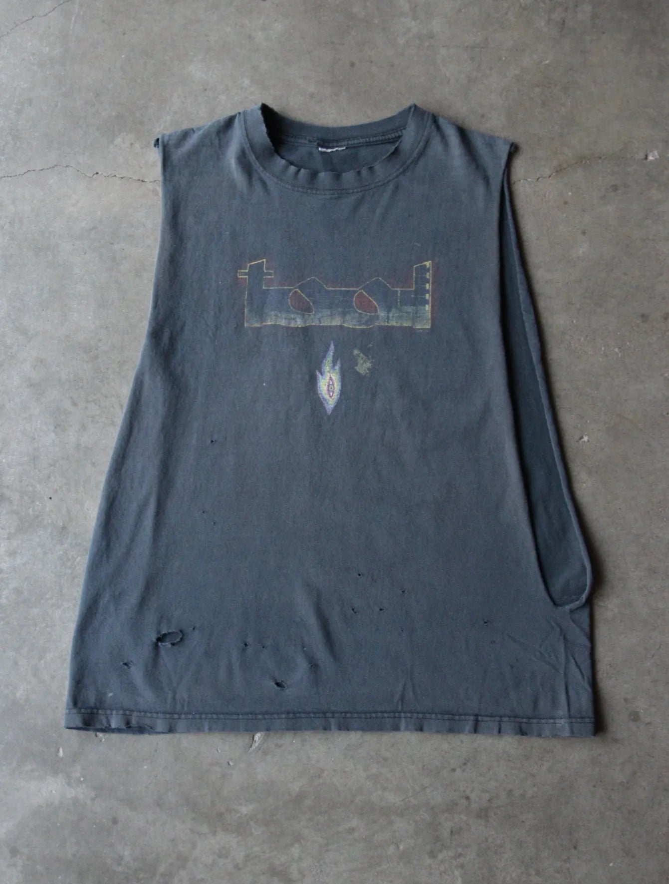 2000S TOOL CHOPPED TANK TOP