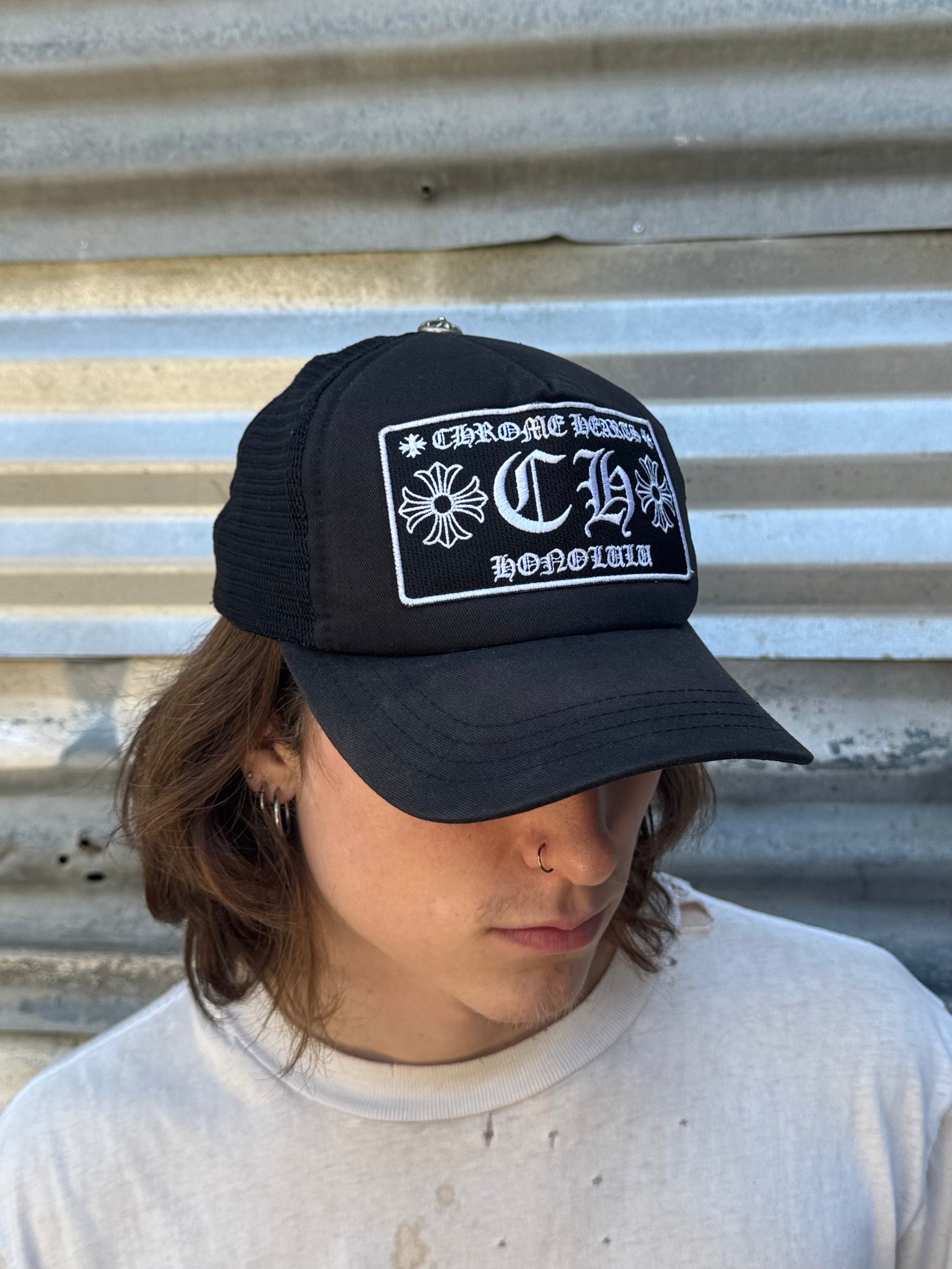 2000S CHROME HEARTS HONOLULU TRUCKER HAT