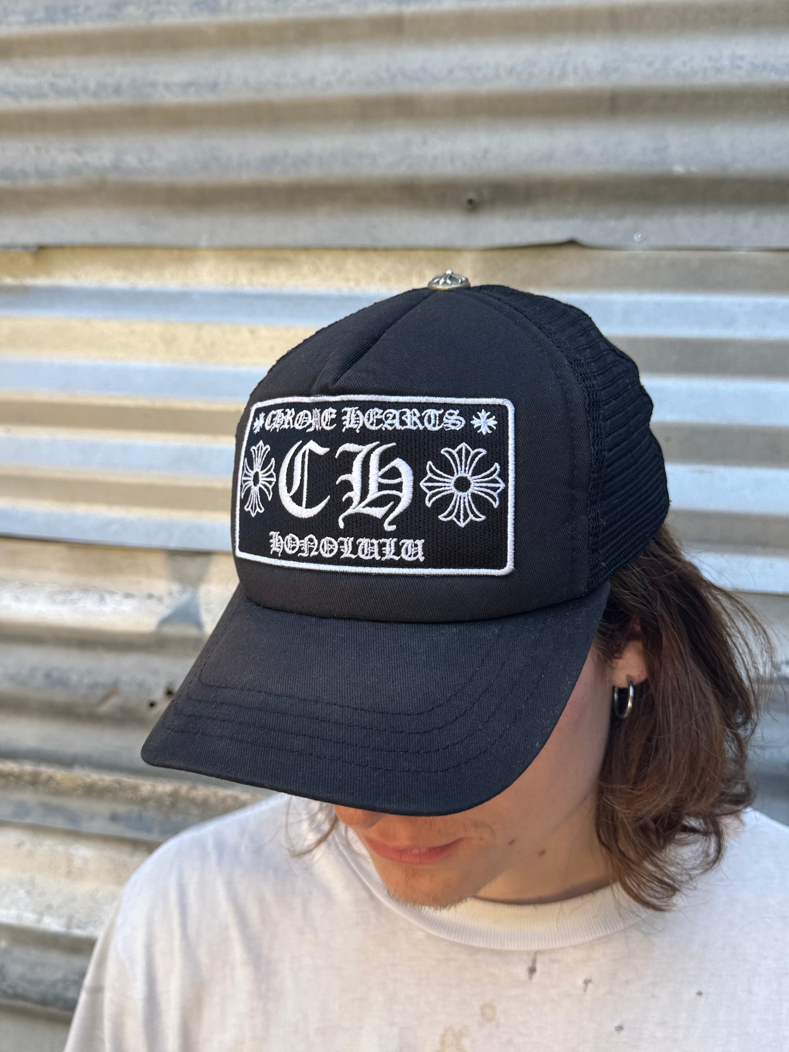 2000S CHROME HEARTS HONOLULU TRUCKER HAT