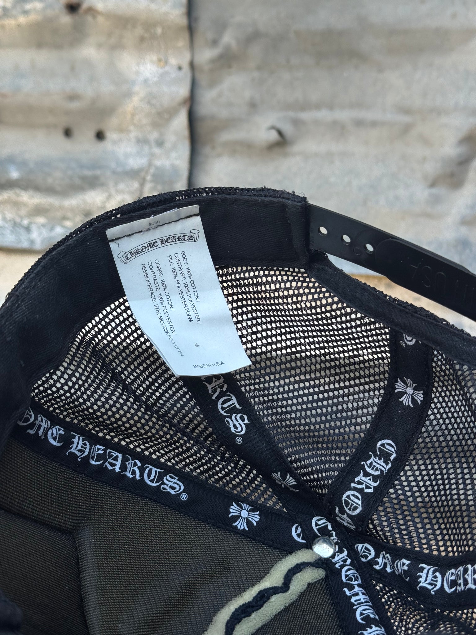 2000S CHROME HEARTS HONOLULU TRUCKER HAT