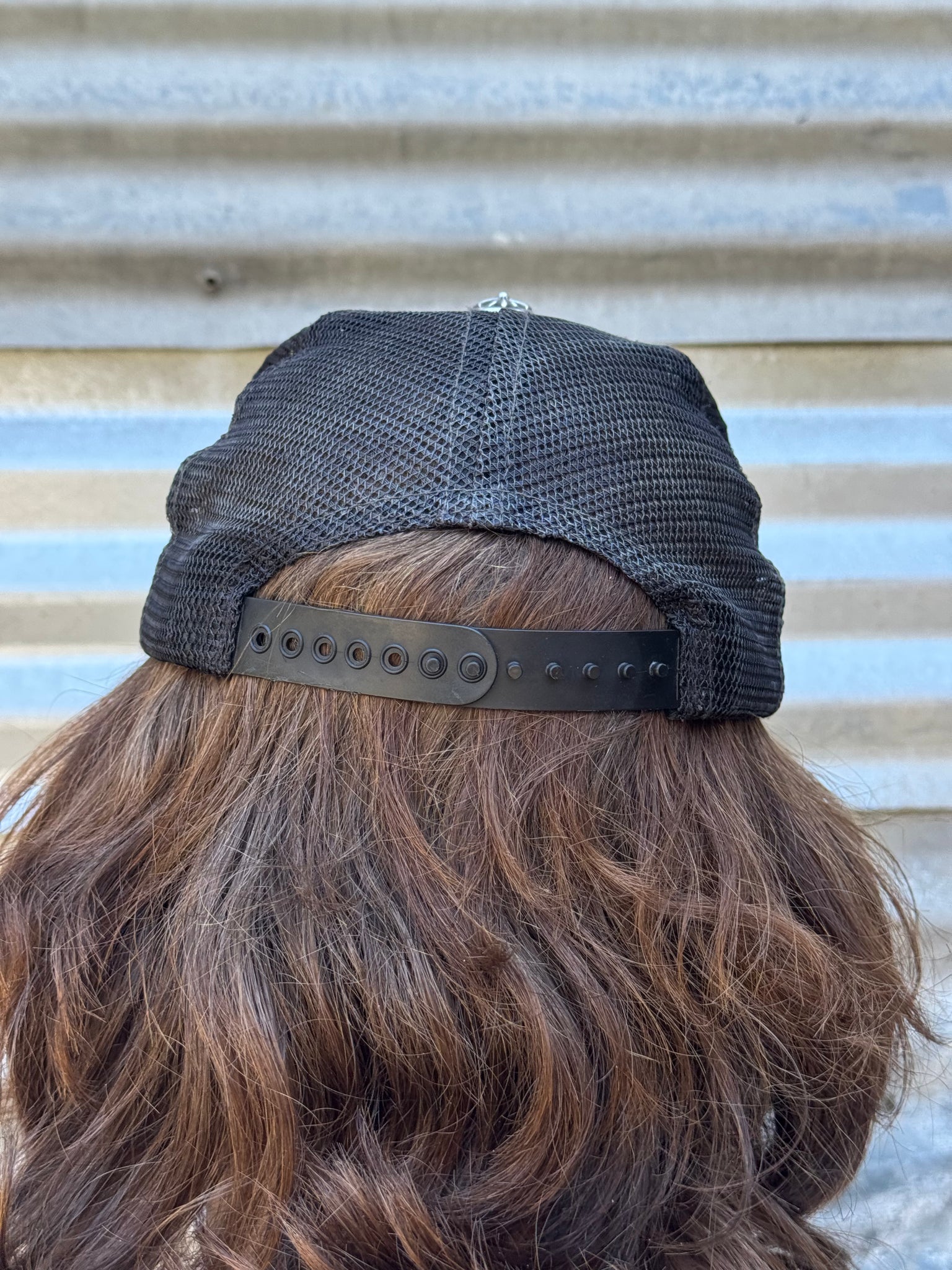 2000S CHROME HEARTS LAS VEGAS FADED TRUCKER HAT