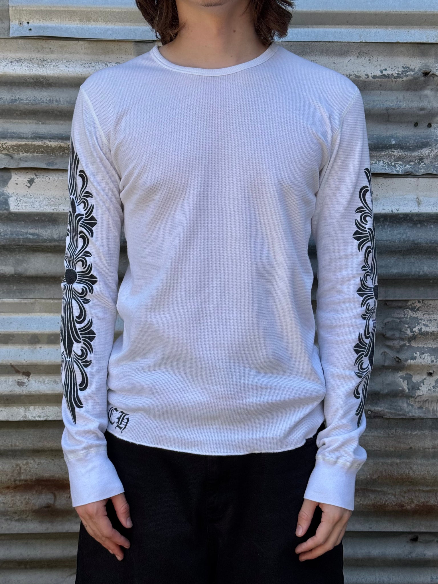 Chrome Hearts サーマルTシャツ thermal tee 2024SS ファッション Chrome Hearts サーマルTシャツ thermal tee 2024SS ファッション