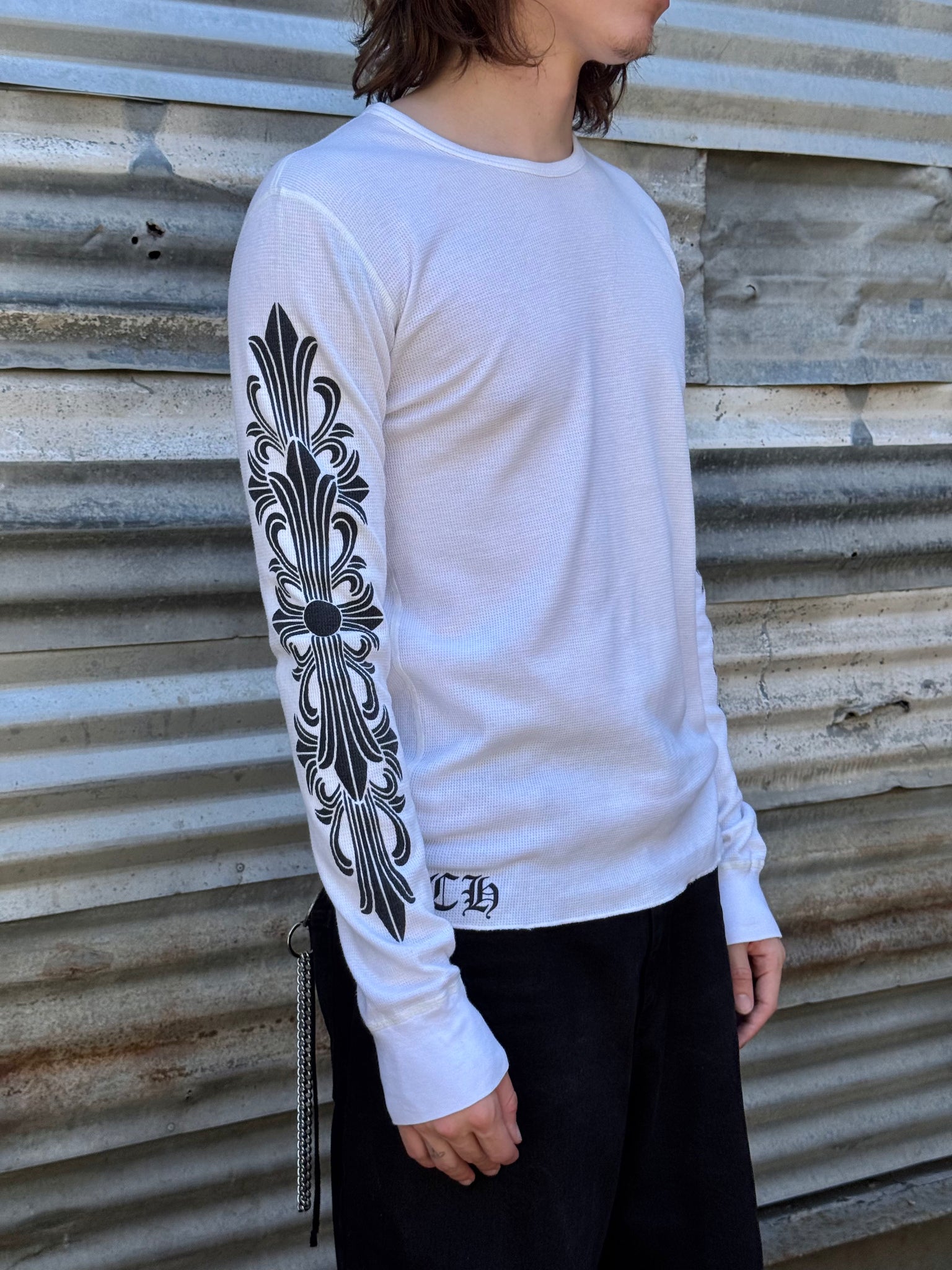 2000S CHROME HEARTS THERMAL L/S TEE