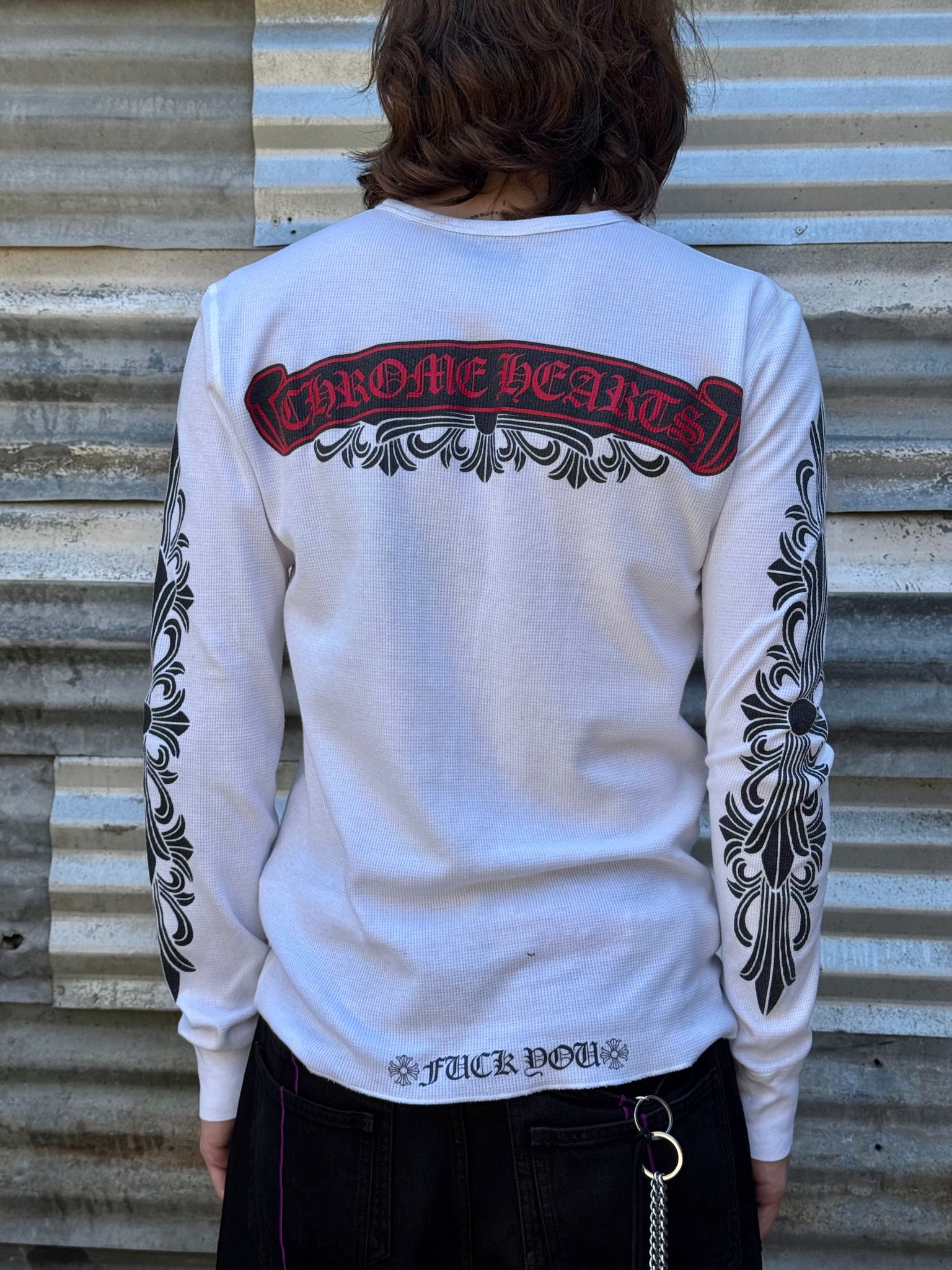 2000S CHROME HEARTS THERMAL L/S TEE