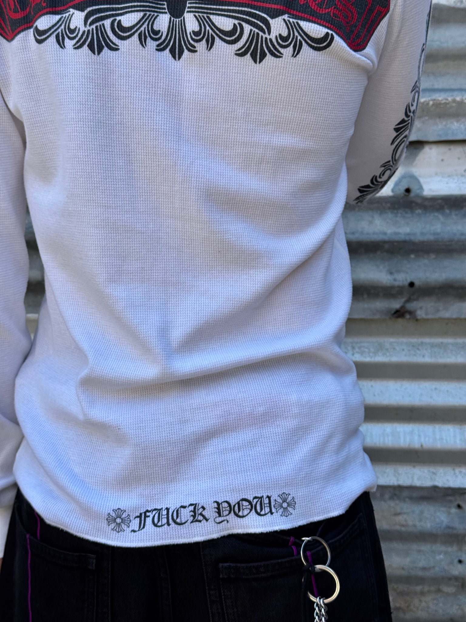 2000S CHROME HEARTS THERMAL L/S TEE