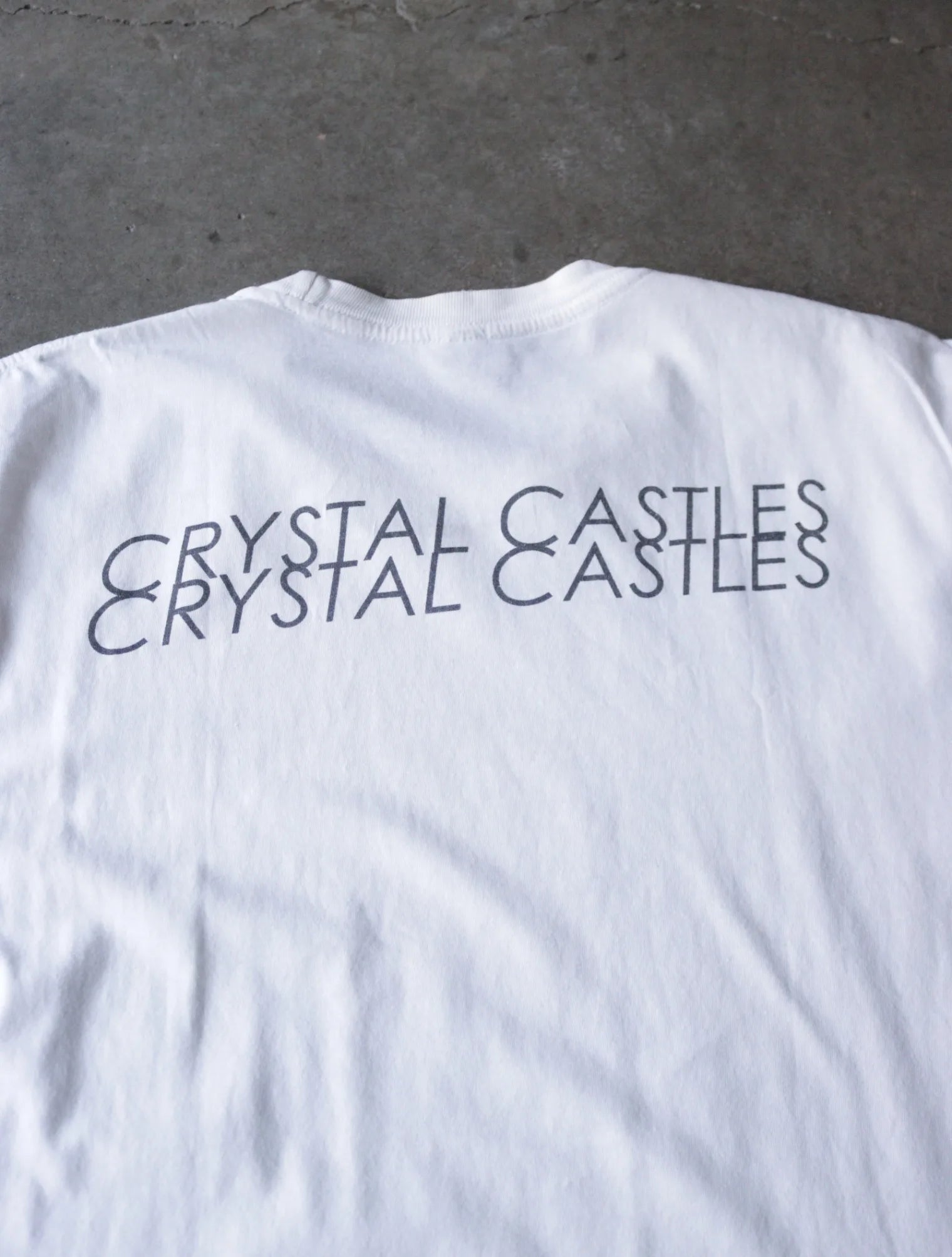 2000S CRYSTAL CASTLES BAND TEE